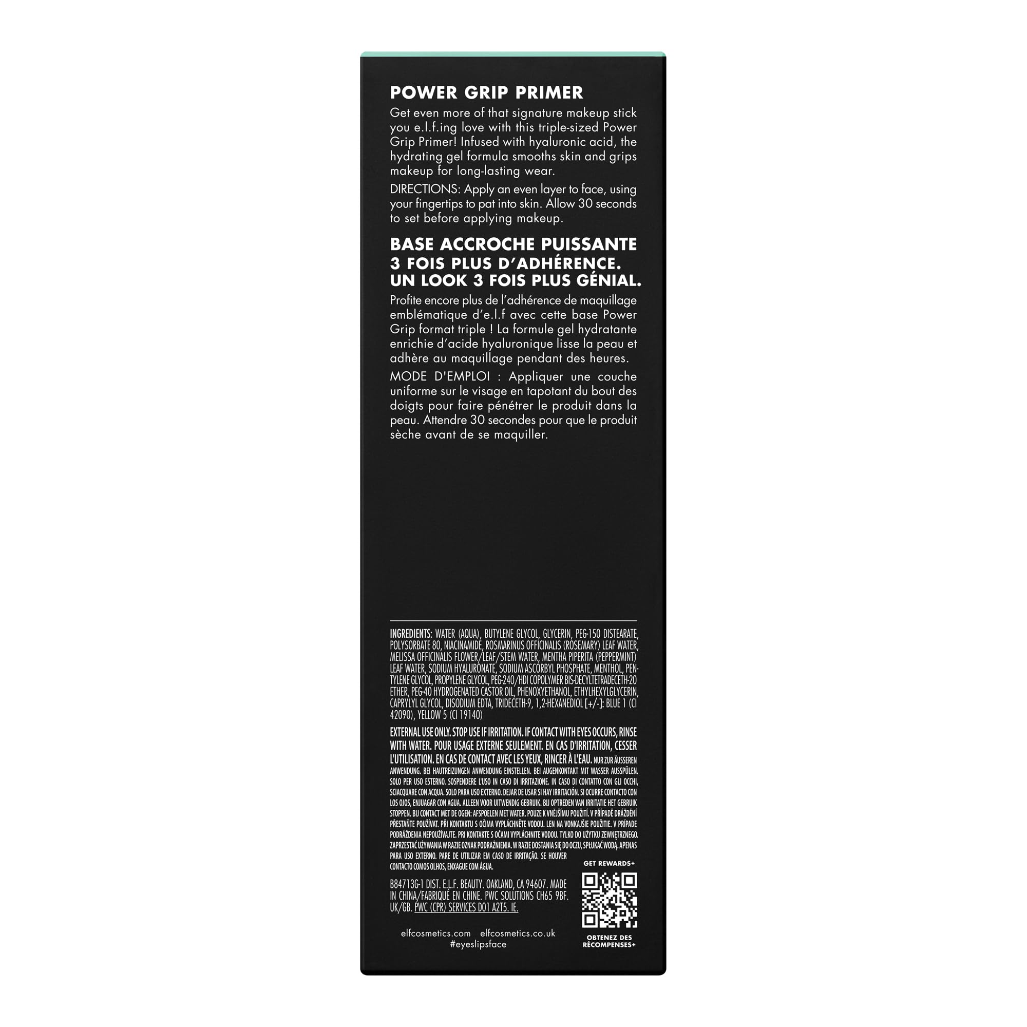 e.l.f. Power Grip Primer Jumbo: Gel-Based, Hydrating Face Primer for Smoothing & Makeup Gripping