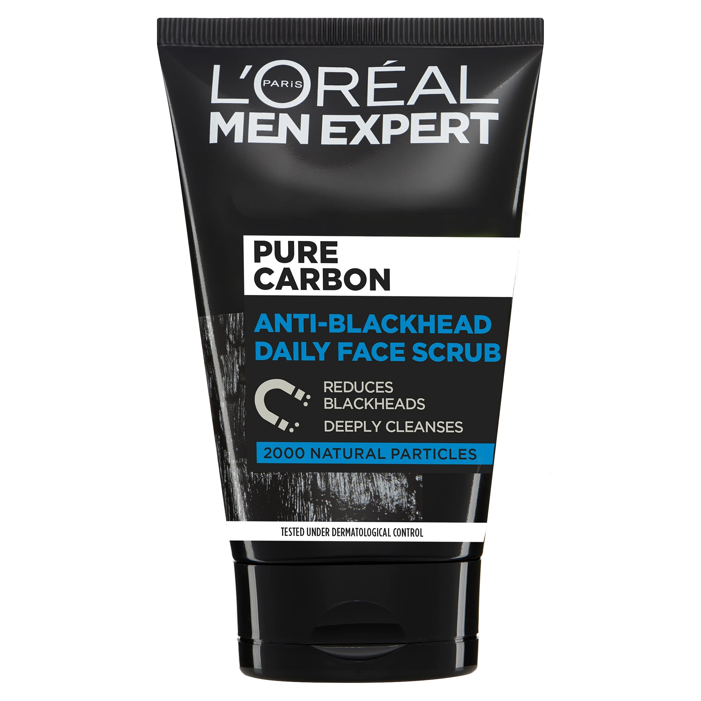 L'Oreal Men Expert Pure Carbon Anti-Mitesser Tiefenreinigendes Gesichtspeeling für die tägliche Anwendung