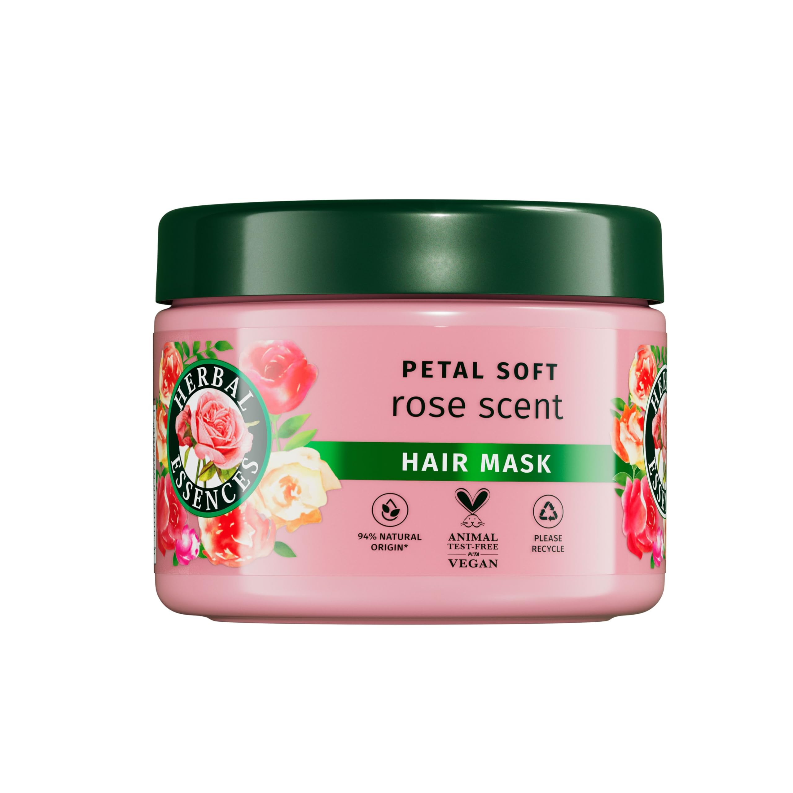 Herbal Essences Rose Scent Petal Soft Hair Mask for Intense Nourishment 500ml