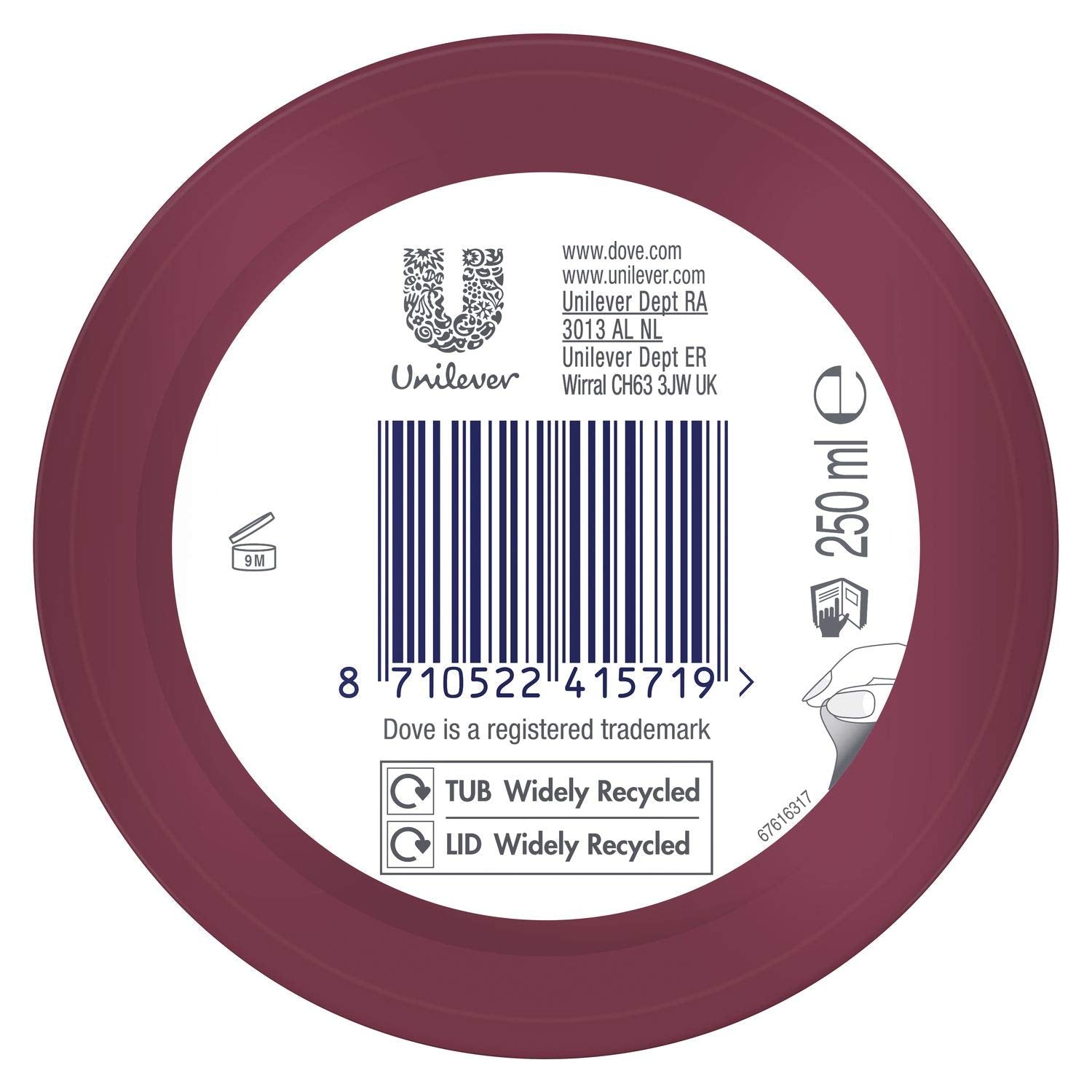 Dove Nourishing Body Care Pro Age Body Butter with Olive Oil & Vitamin B3, 250 ml 9