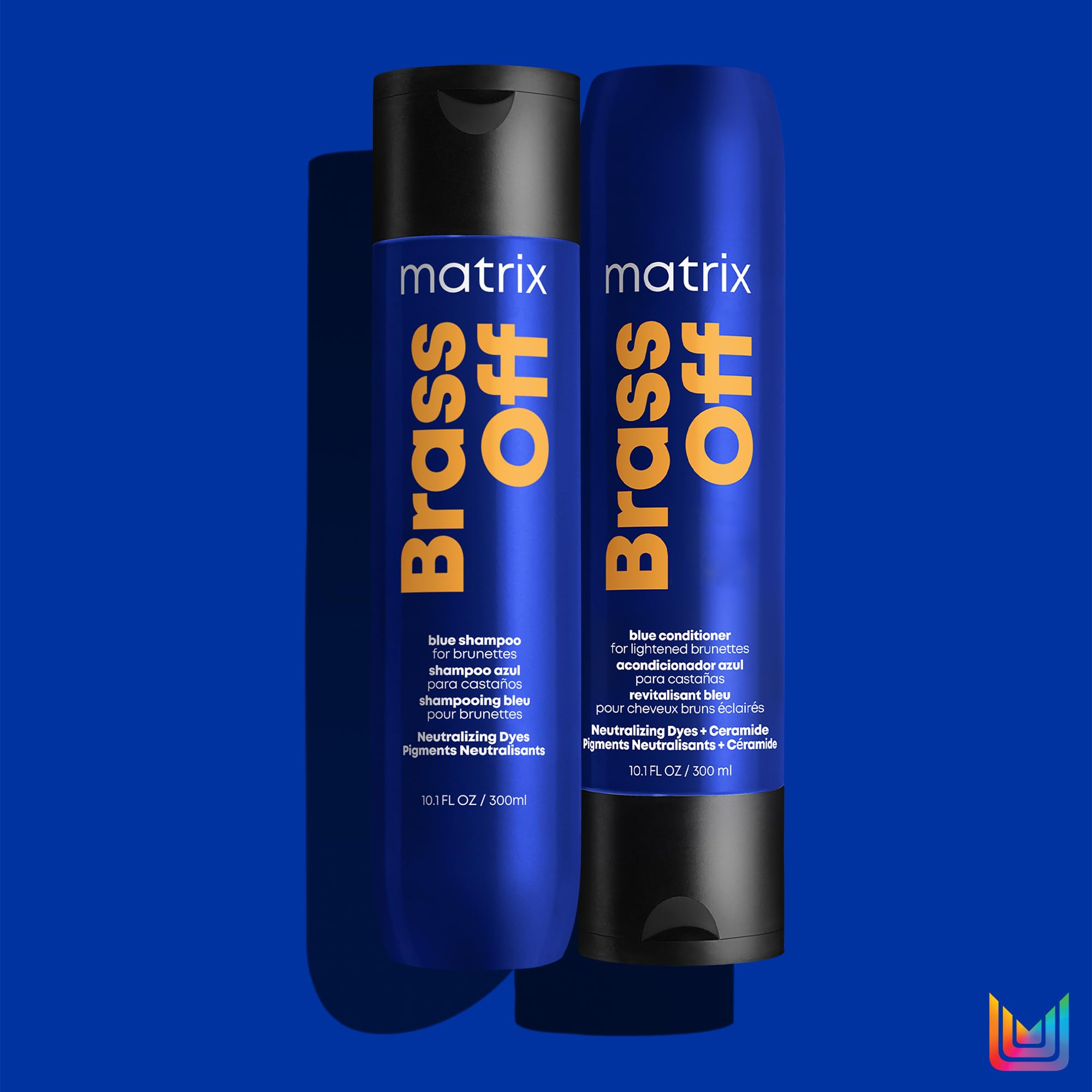 Matrix Brass Off Colour Protecting Blue Toning Conditioner, For Brightening B 7