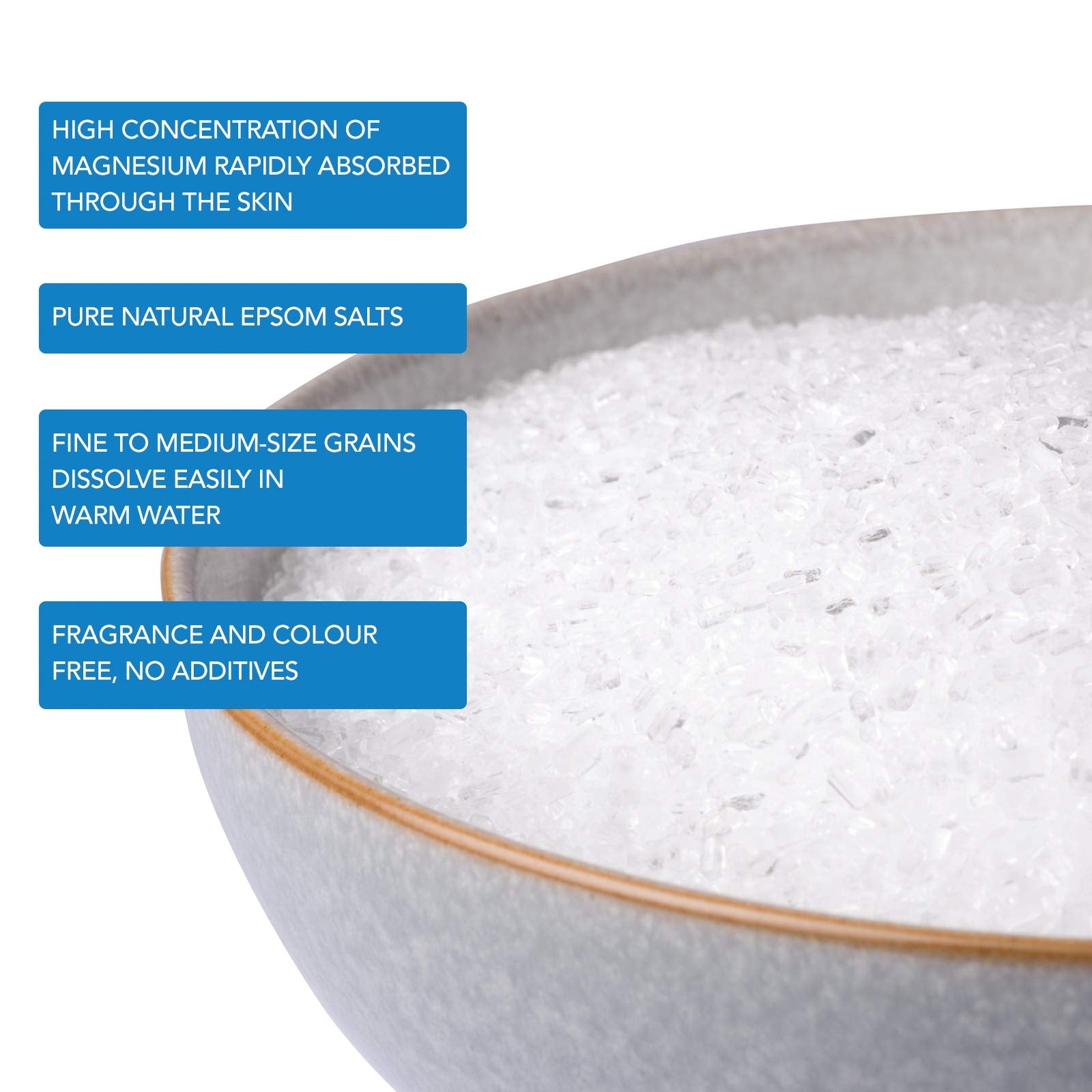 The Intelligent Health Pure Epsom Salts | Magnesium Sulphate Bath Salt (2 x 5 kg) 8