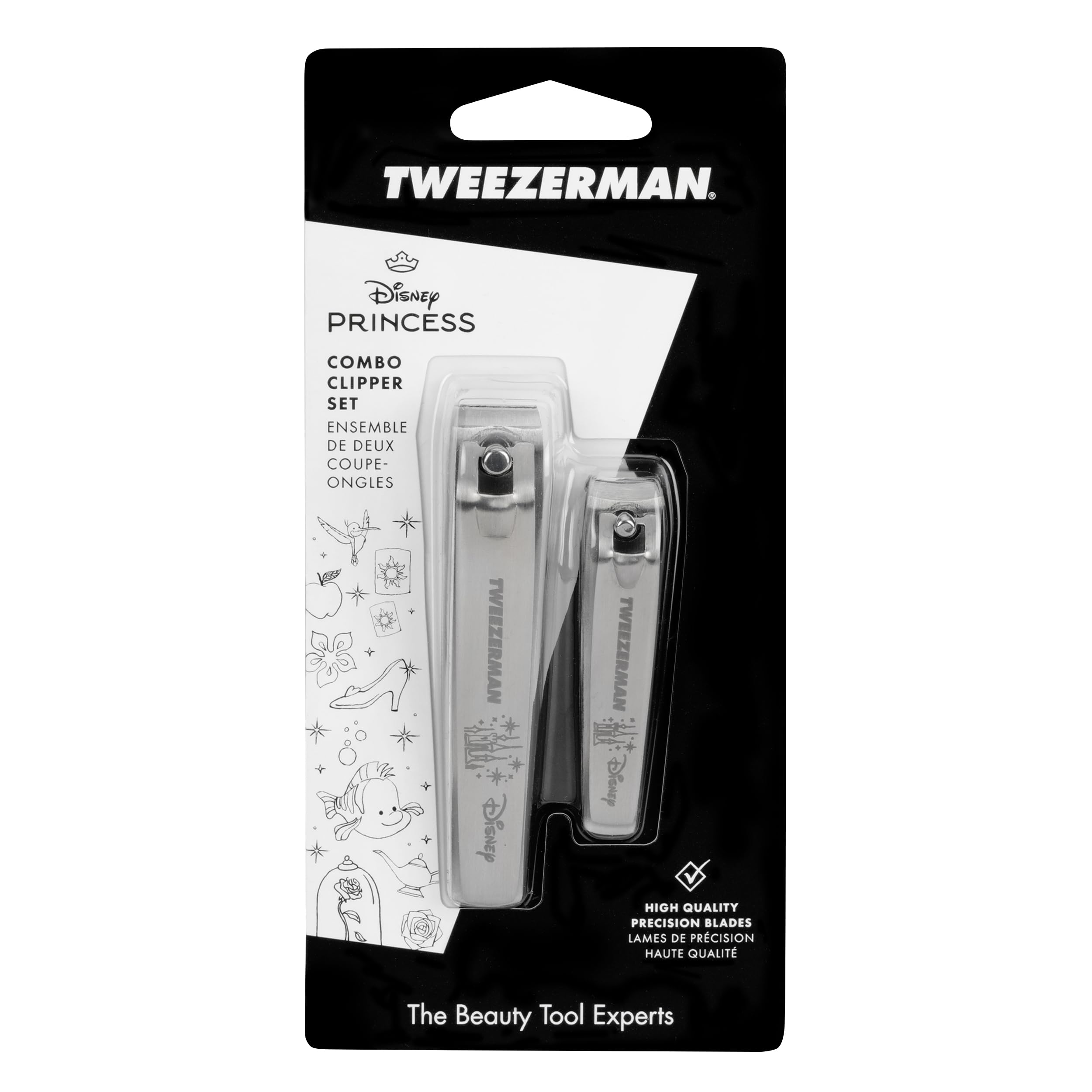 Tweezerman Happily Ever After Combo Set with Fingernail and Toenail Clipper 8
