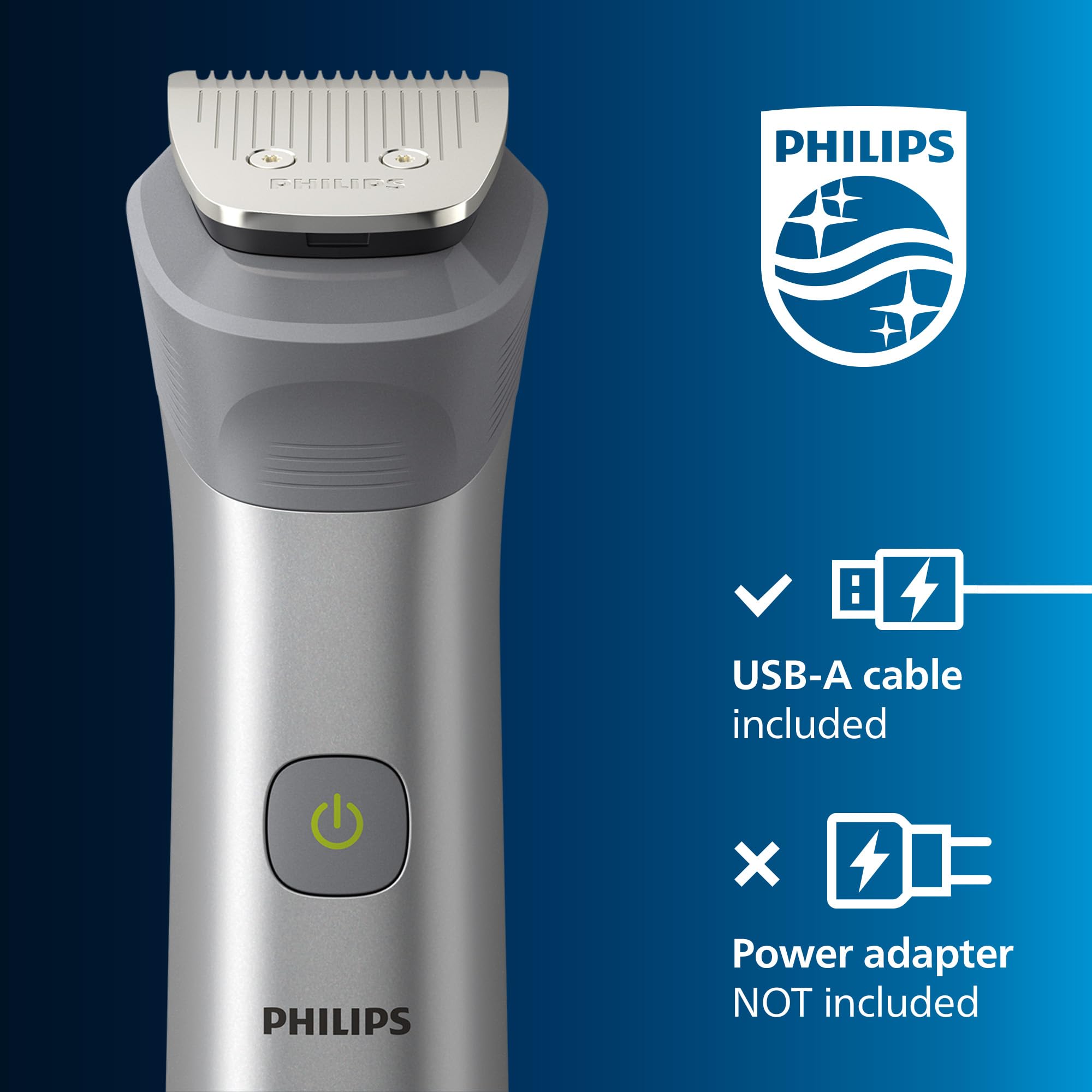 Philips Multigroom 5000 Series All-in-One Shaver, Beard & Hair Trimmer with 12 Tools 7