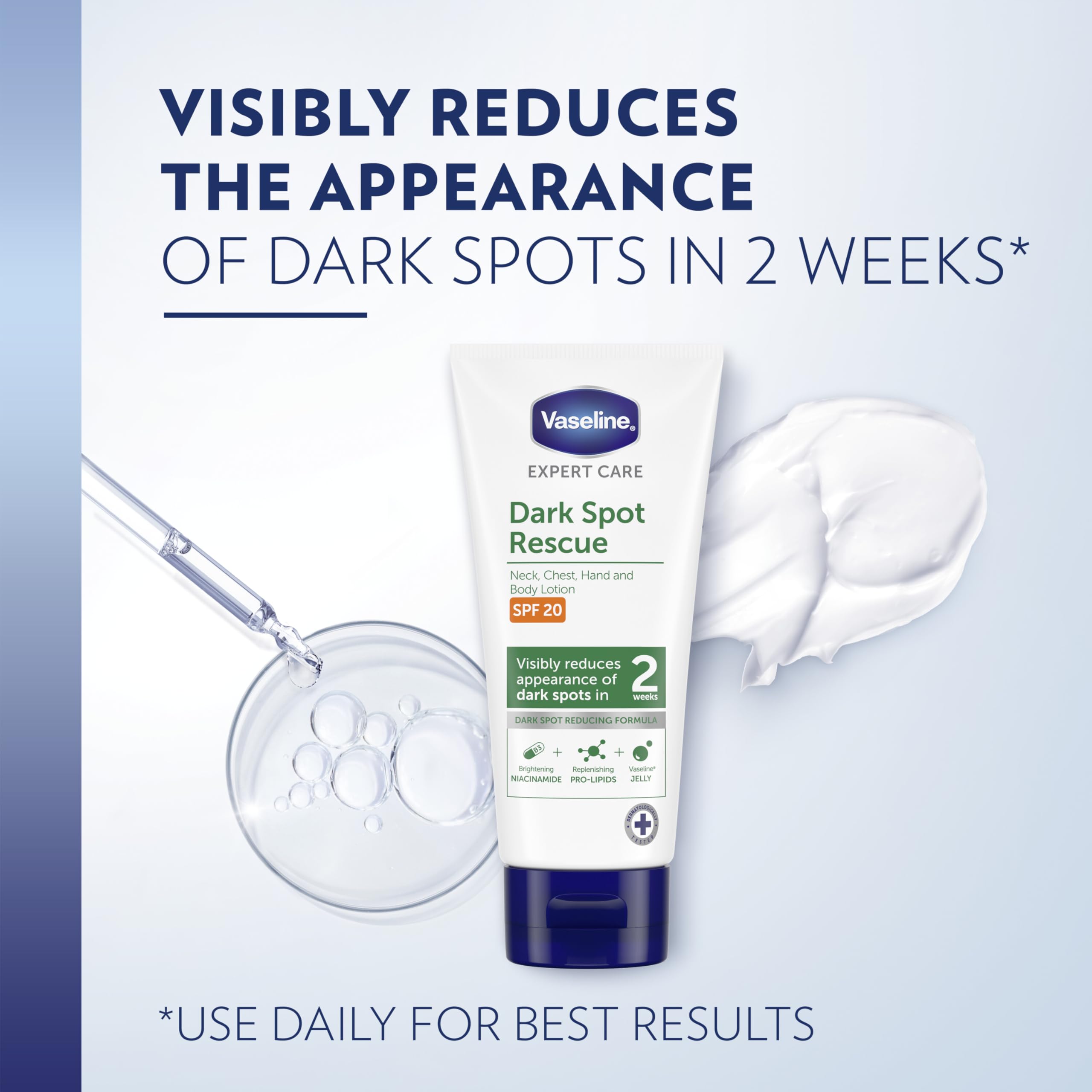 Vaseline Expert Care Dark Spot Rescue Hand- und Körperlotion 100 ml