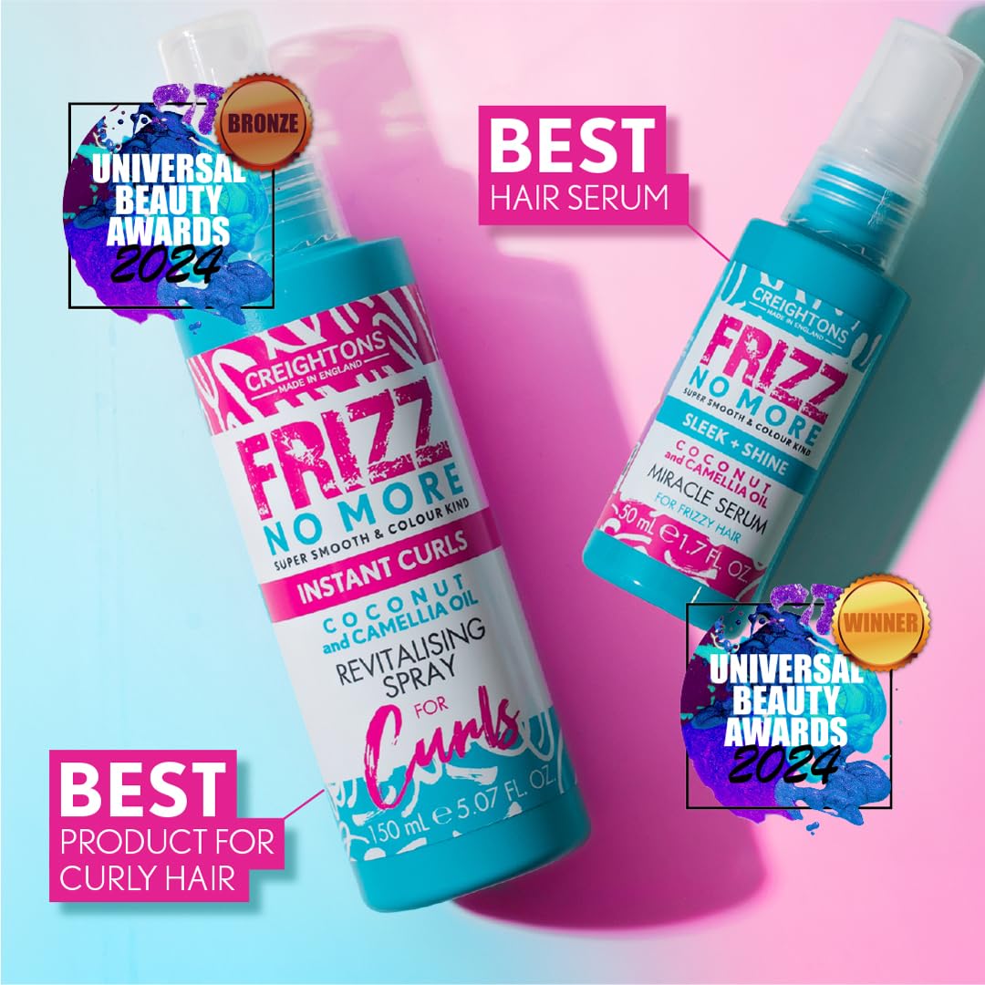 Creightons Frizz No More Wunderserum mit Kokosnuss- und Kamelienöl, 50 ml 7