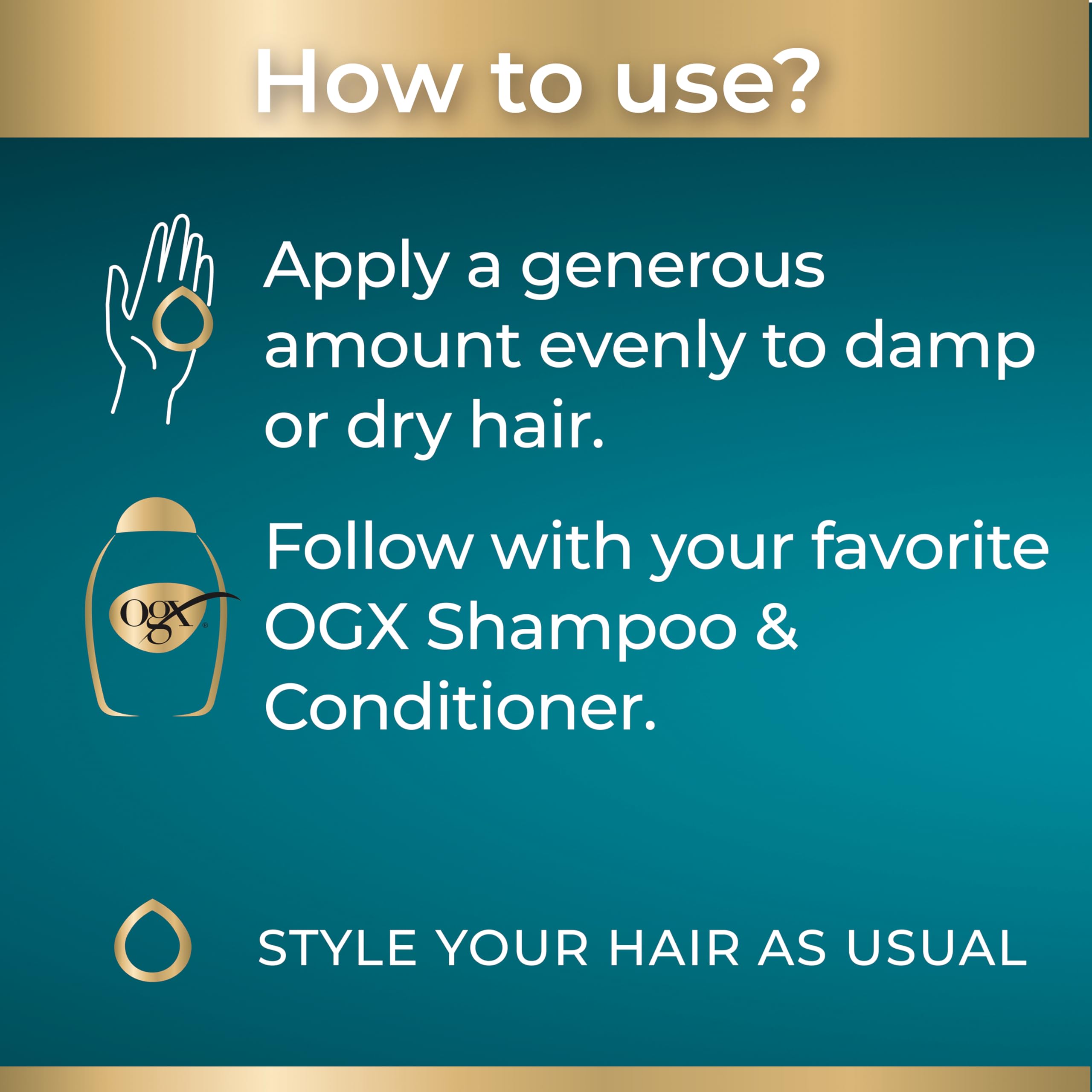 OGX Rescue Fusions Keratin & Vegan Squalane Pre-Shampoo Hair Repair Treatment 250 ml 7