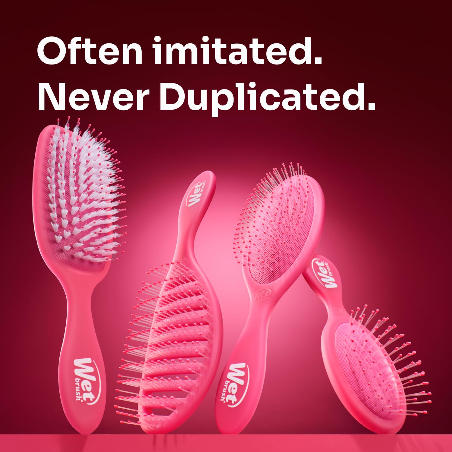 Wet Brush Original Detangler Brush for All Hair Types with Ultra-Soft IntelliFlex Bristles 9