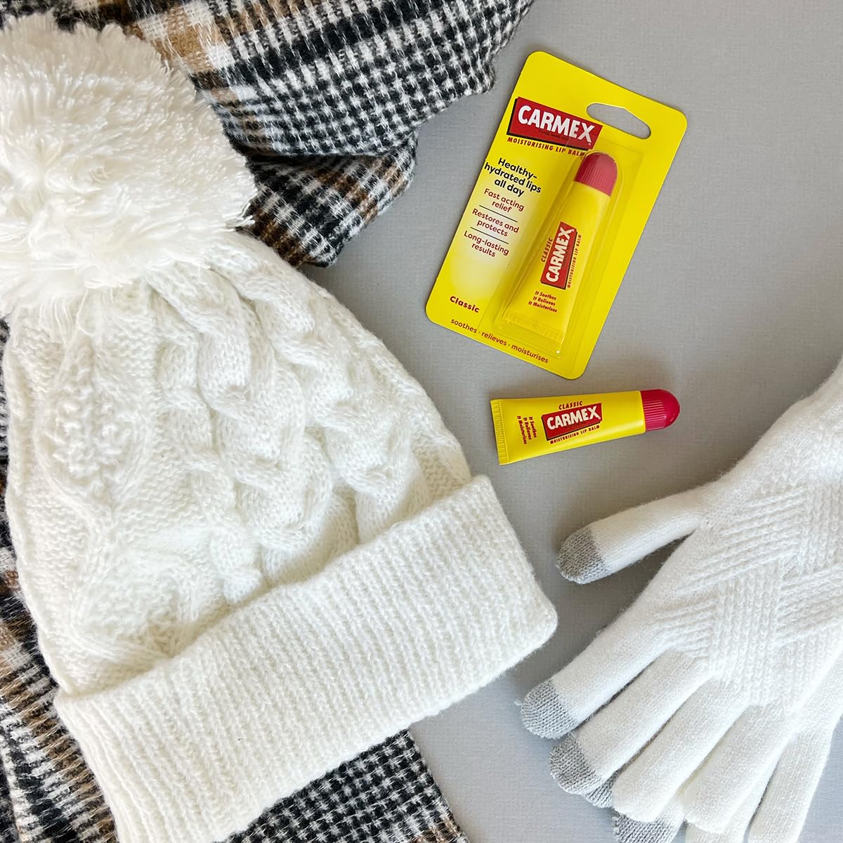 Carmex Classic Moisturising Lip Balm with SPF 15 for Chapped Lips - 2 Pack (20g Total) 7