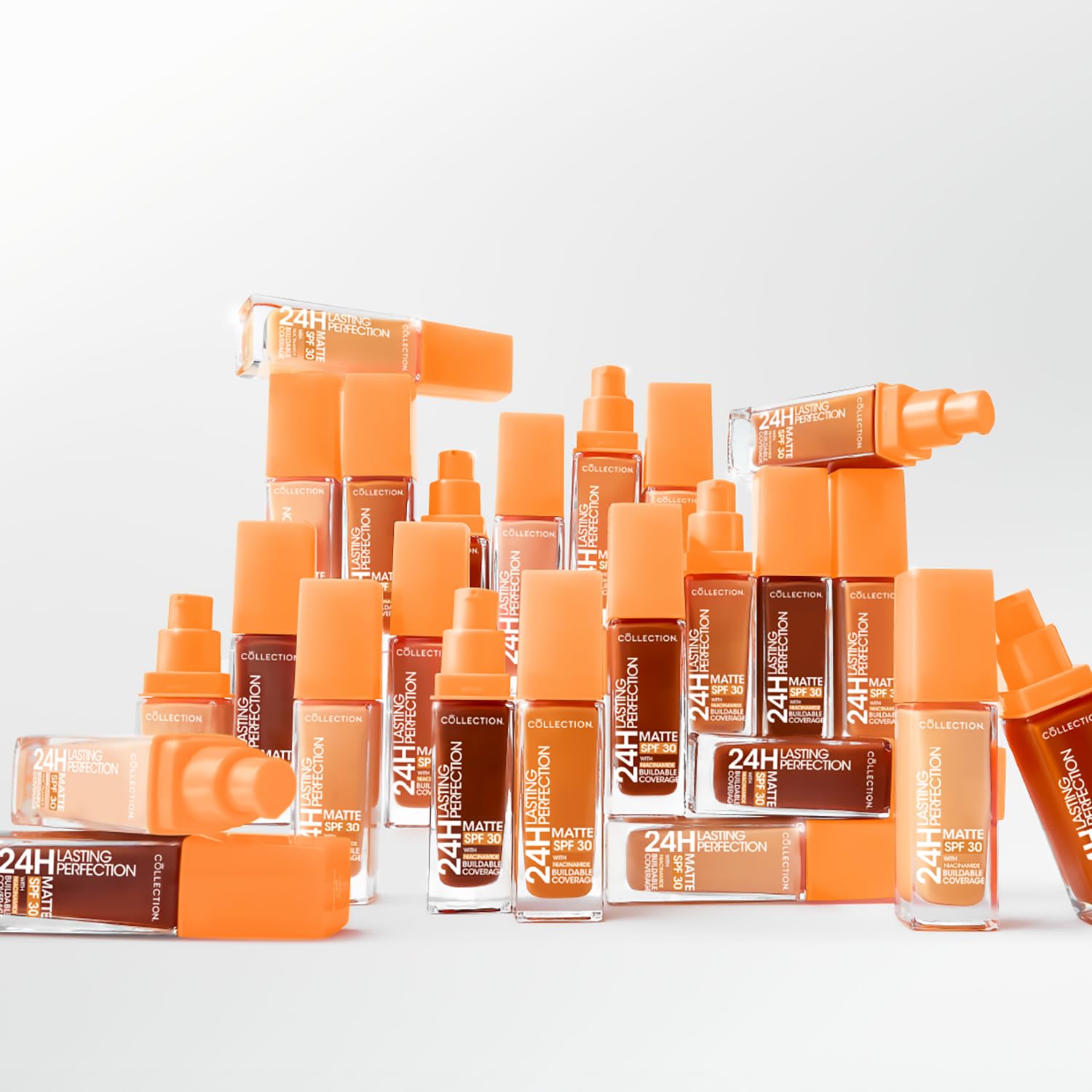 Collection Lasting Perfection Matte Foundation - Full Coverage, Anti-Ageing, 7W Biscuit Warm 27ml 4