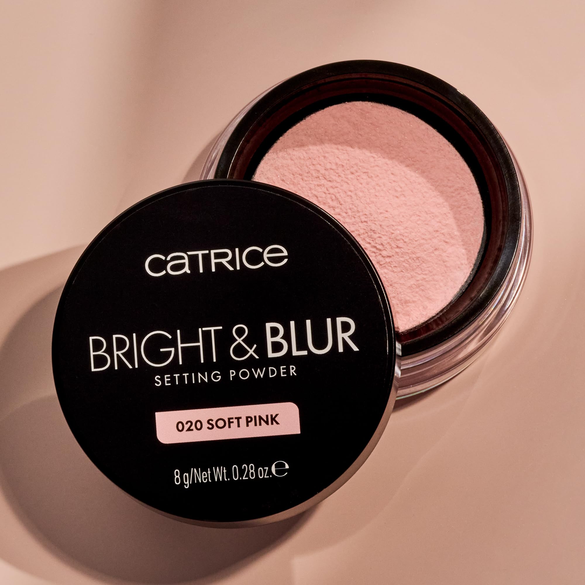 CATRICE Bright & Blur Setting Powder 020 Soft Pink - Smoothing, Pore Refining, Fixing 6