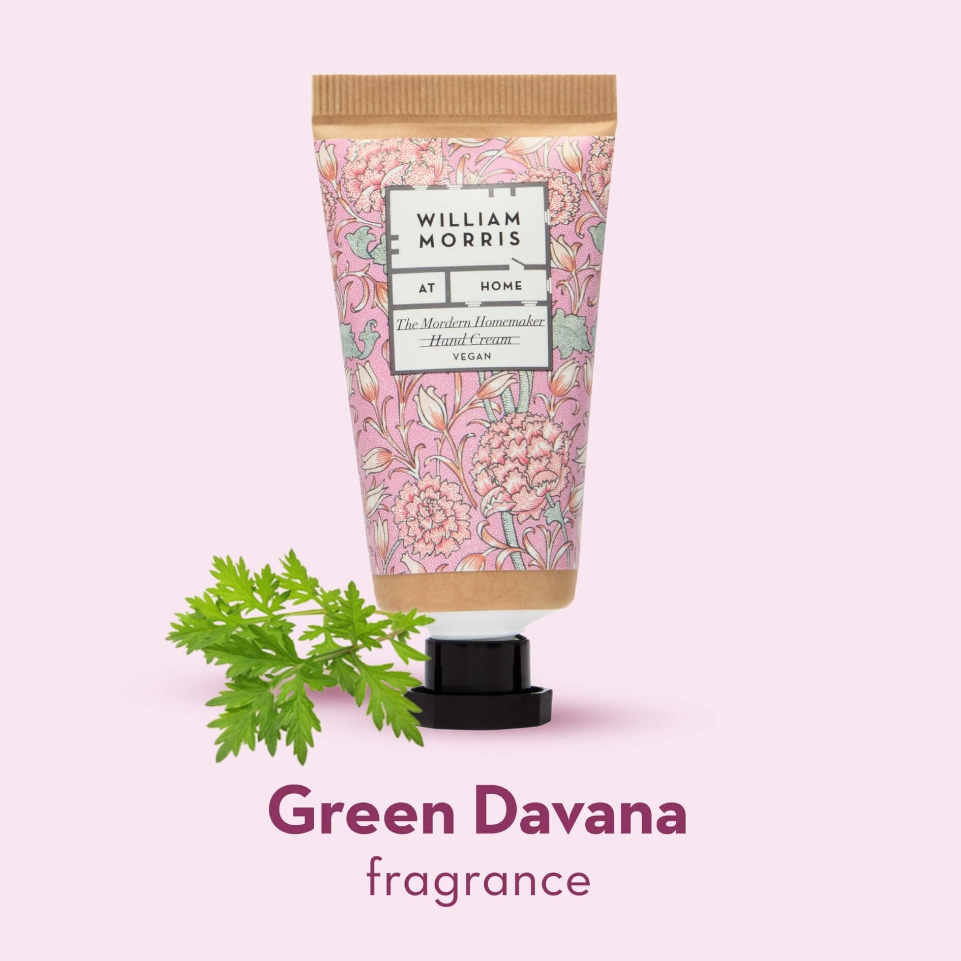 William Morris At Home Hand Cream Trio Set (3 x 30 ml) with Shea Butter & Jojoba Oil 4