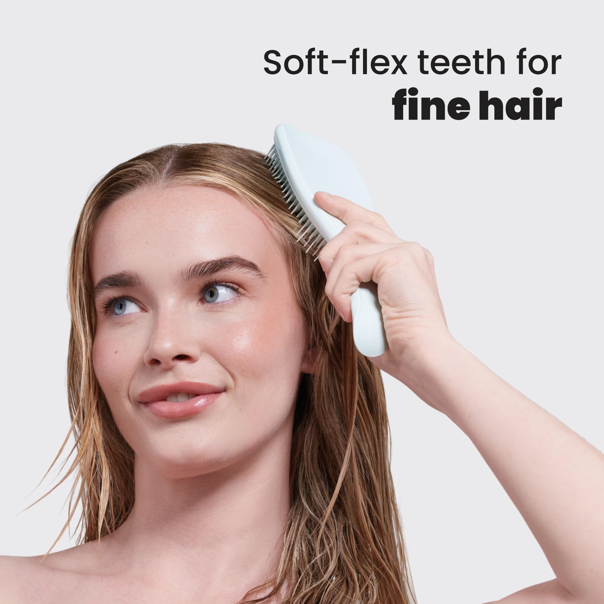 Tangle Teezer Large Ultimate Detangler Hairbrush for Fine & Fragile Hair - Seafoam Blue 5