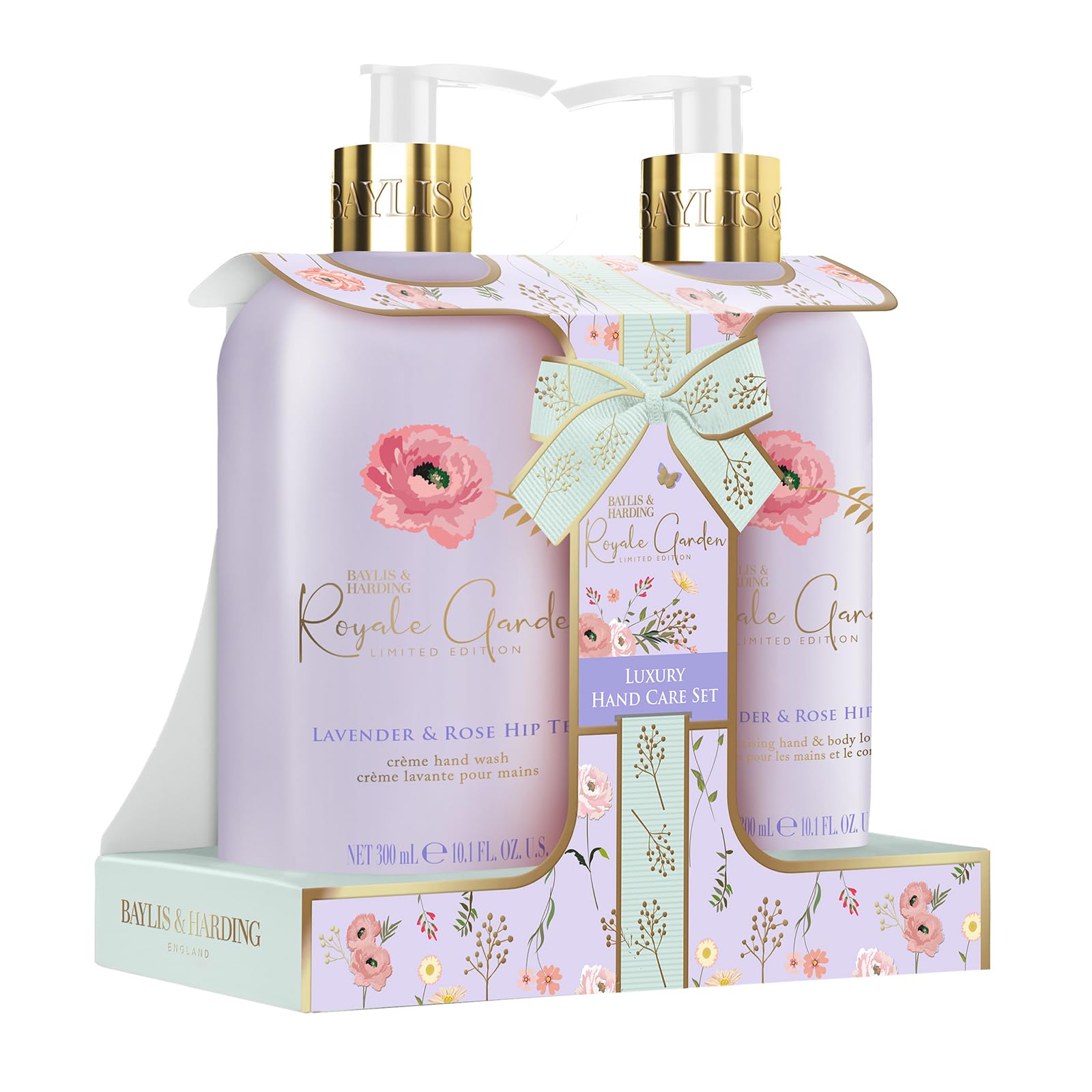 Baylis &amp; Harding Royale Garden Lavendel- &amp; Hagebuttentee Luxus-Handpflege-Geschenkset (1 Stück) - Vegan 7