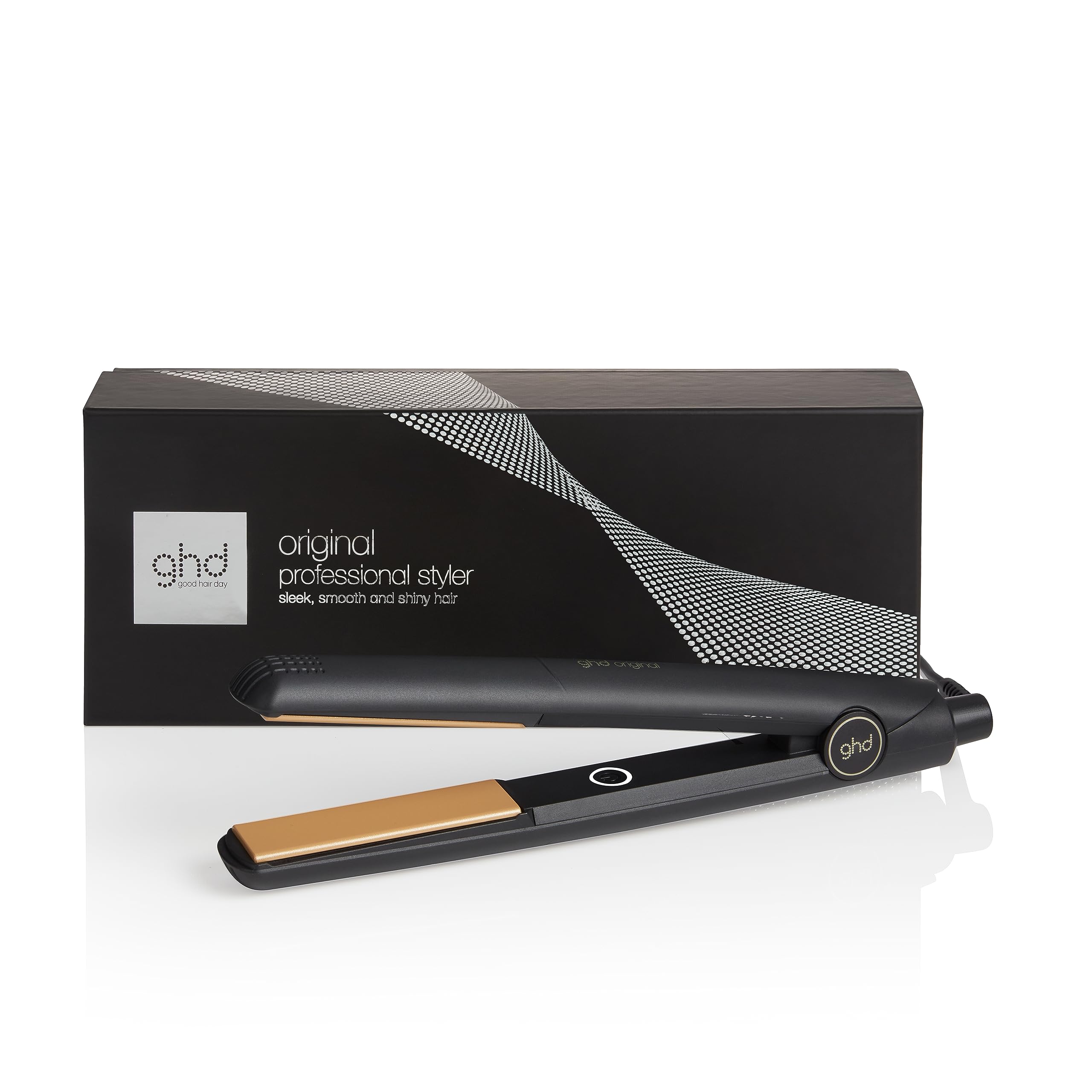 ghd Original Haarglätter &amp; Stylinggerät (Verbessert) – Für glattes, geschmeidiges &amp; seidiges Haar