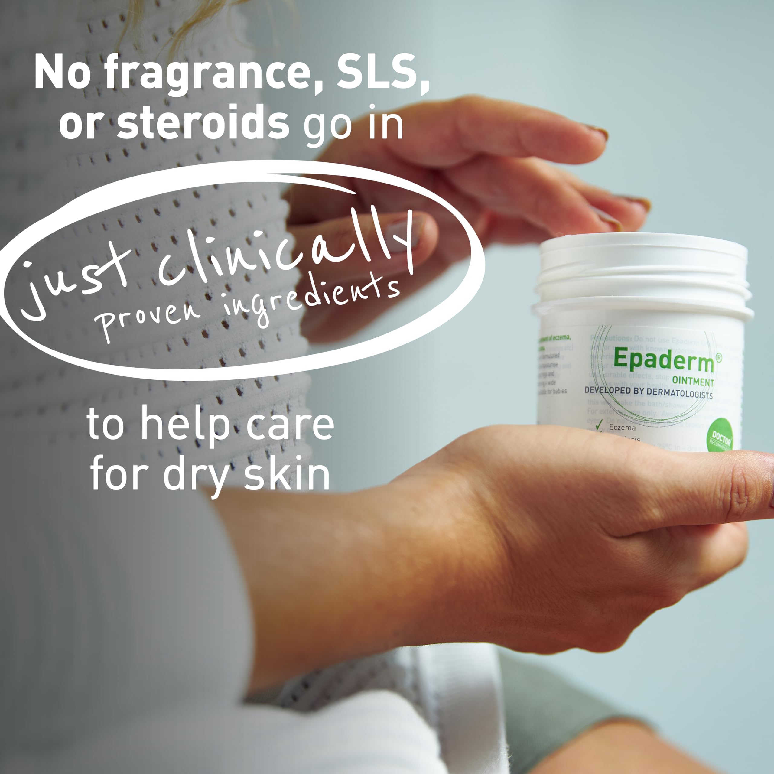 Epaderm Emollient Ointment 125g for Eczema, Psoriasis, and Dry Skin Management 6