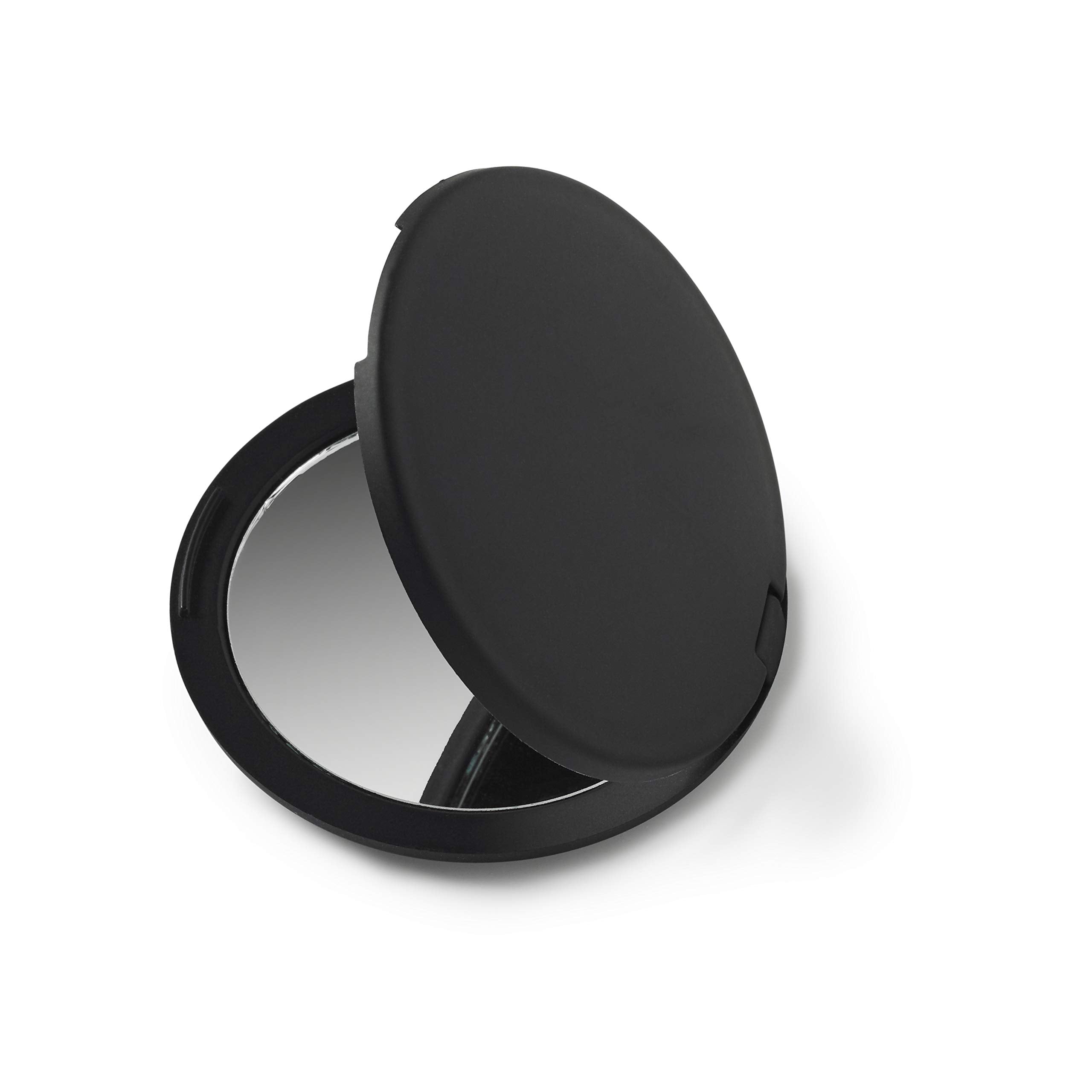 Manicare Compact Dual-Sided Magnifying Mirror with Shatterproof Soft Touch Finish