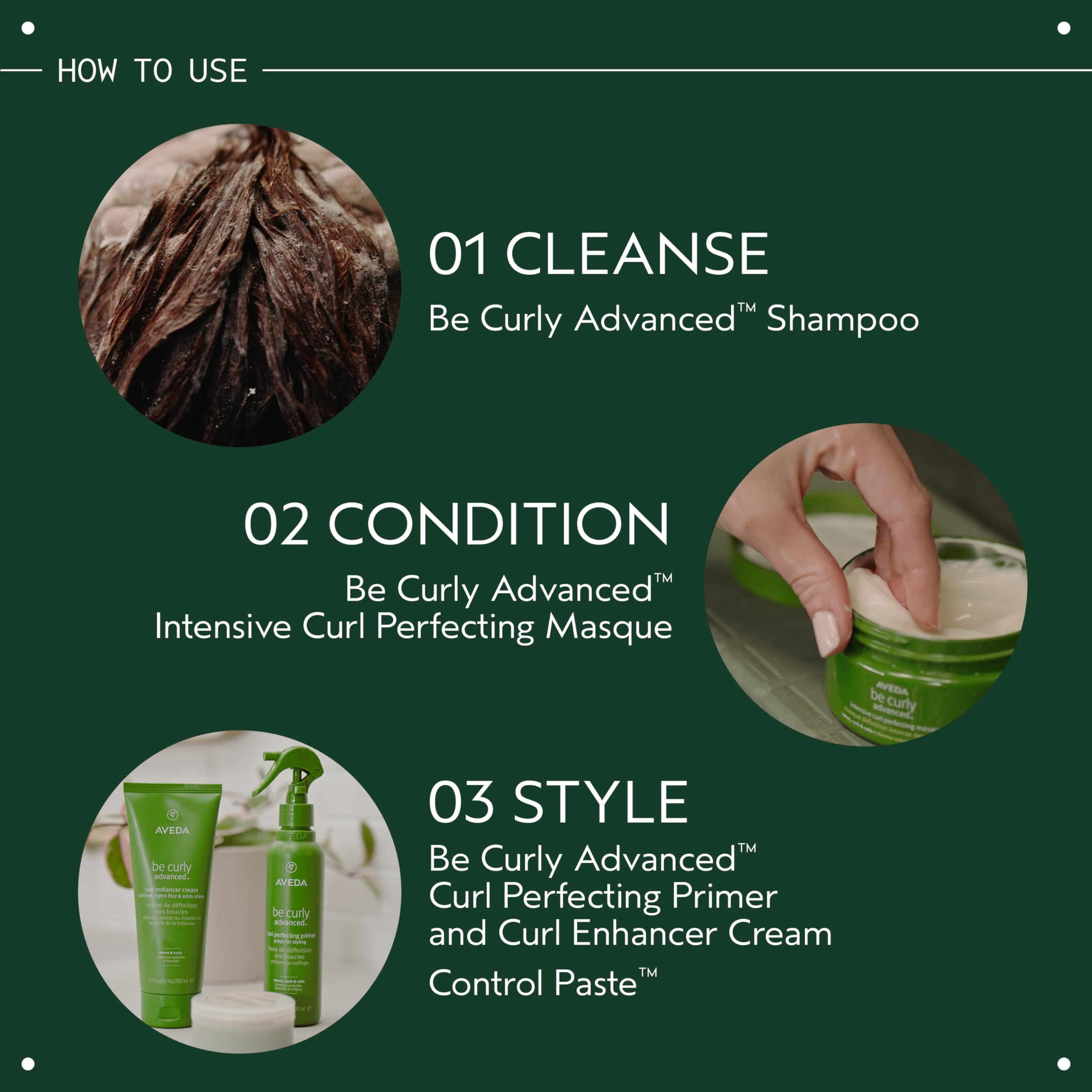 Aveda Be Curly Advanced Curl Perfecting Primer Hair Treatment for Wavy Curls 5