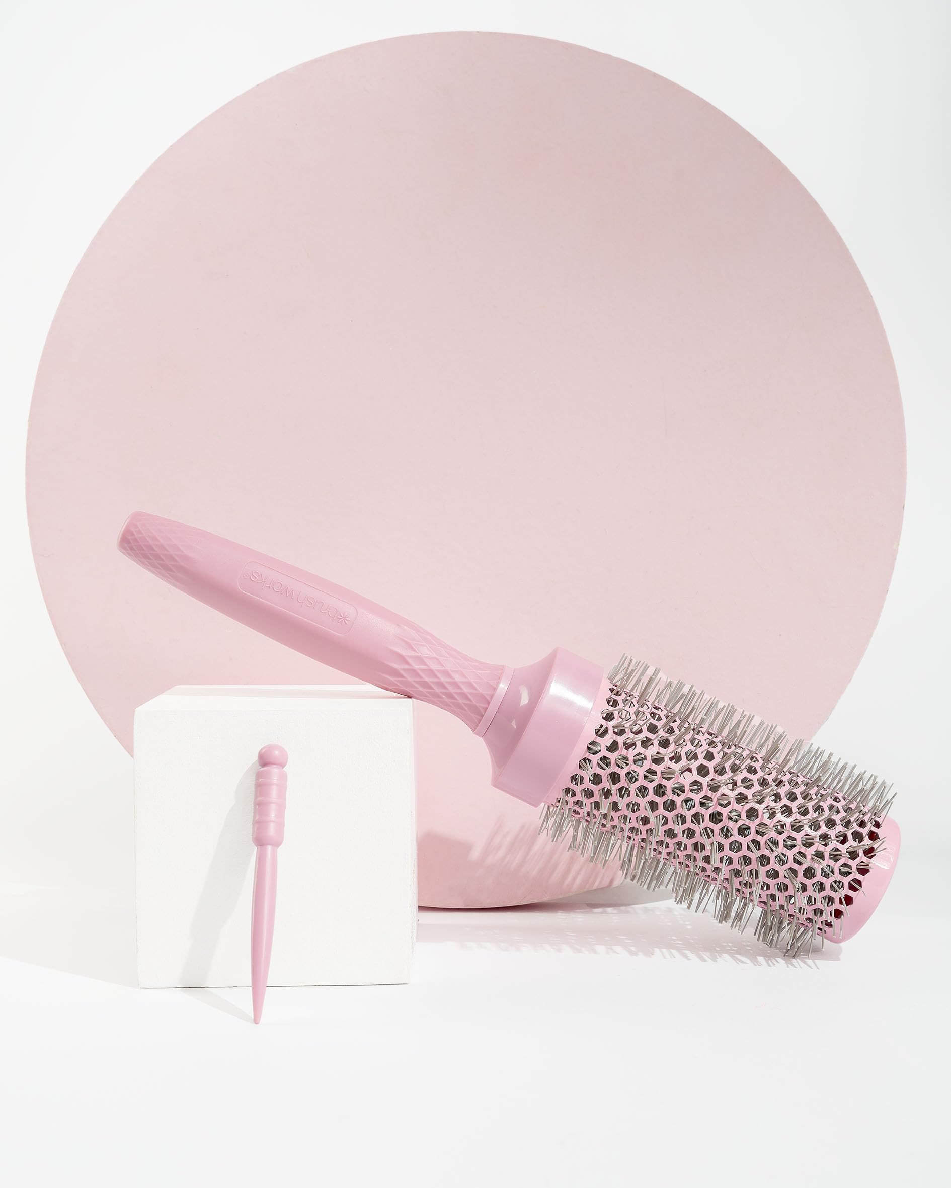 Brushworks Medium Radial Vent Brush with Ceramic Barrel for Blow Drying 4