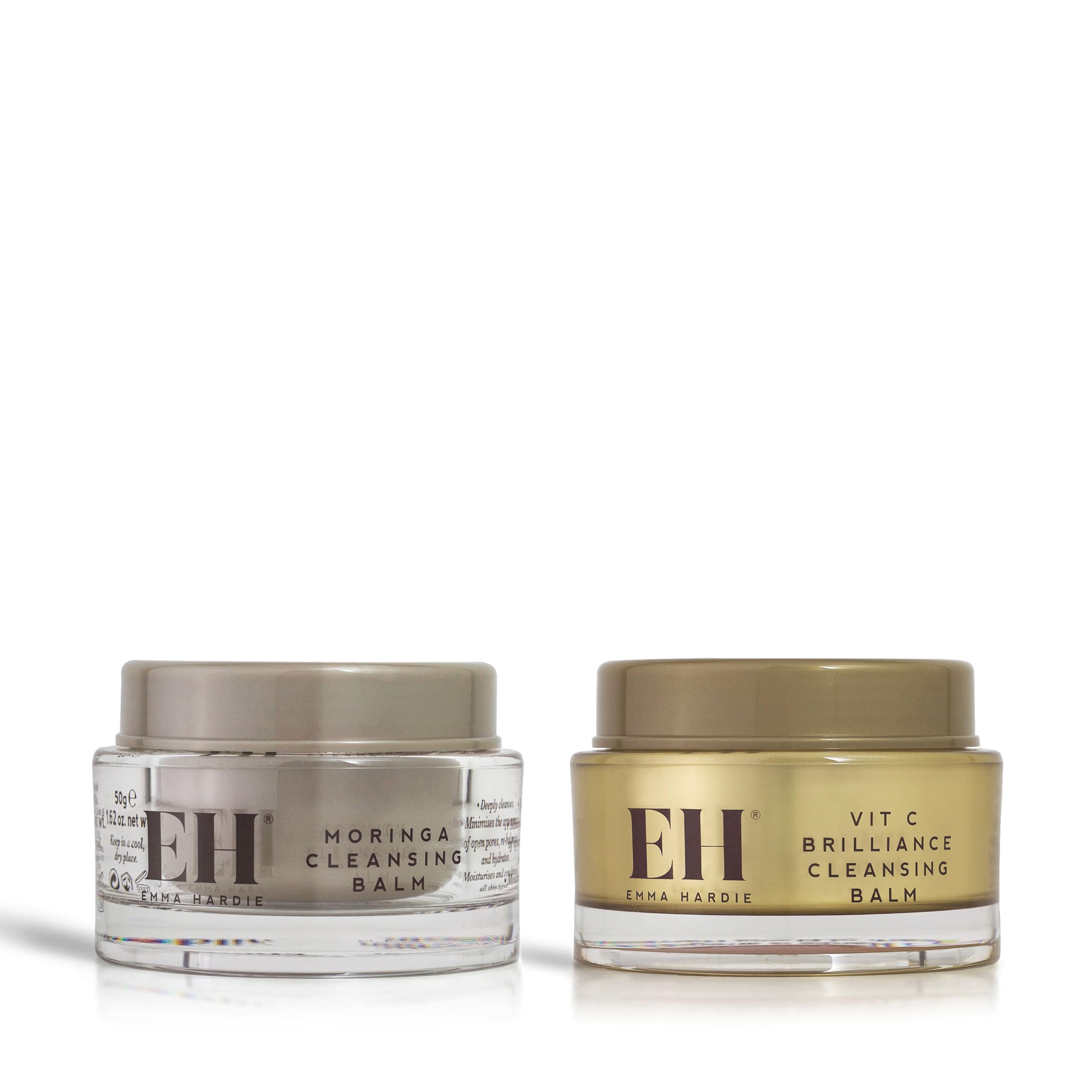 Emma Hardie Iconic Cleansing Duo: Vitamin C Brilliance & Moringa Balms (2 x 50g) 3