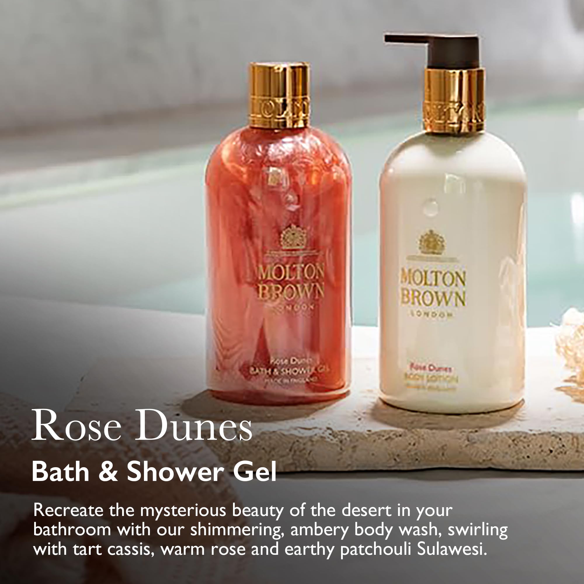 Molton Brown Rose Dunes Bath & Shower Gel, 300 ml 3