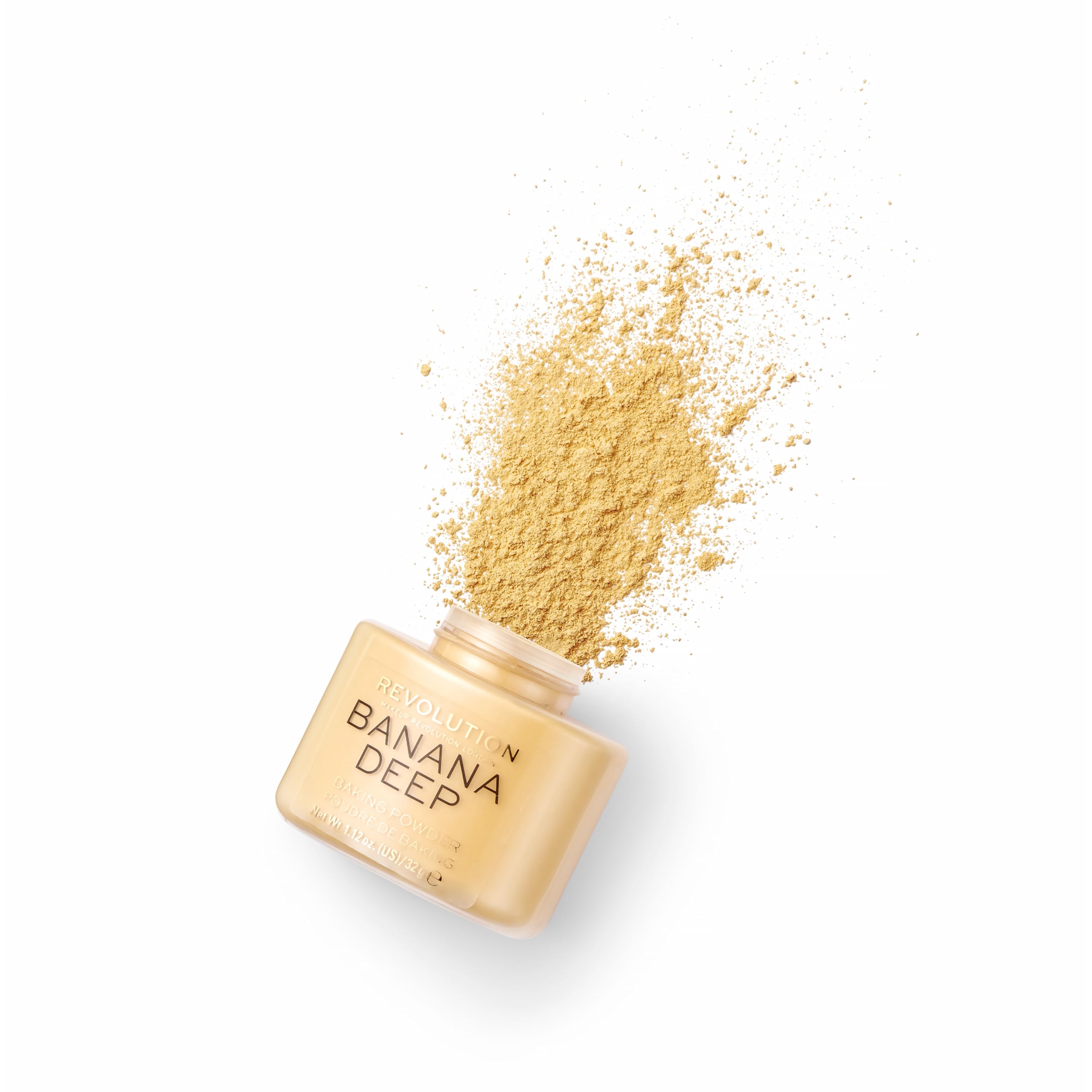 Revolution Beauty London, loses Backpulver, verlängert die Haltbarkeit des Make-ups, Setting Banana Deep, für mittlere bis dunkle Hauttöne, 32 g 5
