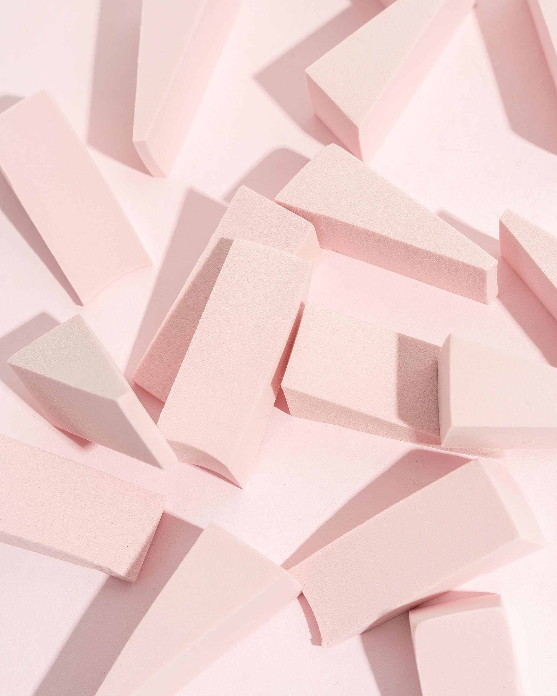 Brushworks 16 Piece Latex-Free Makeup Wedge Sponge Set for Liquid & Cream Blending 4