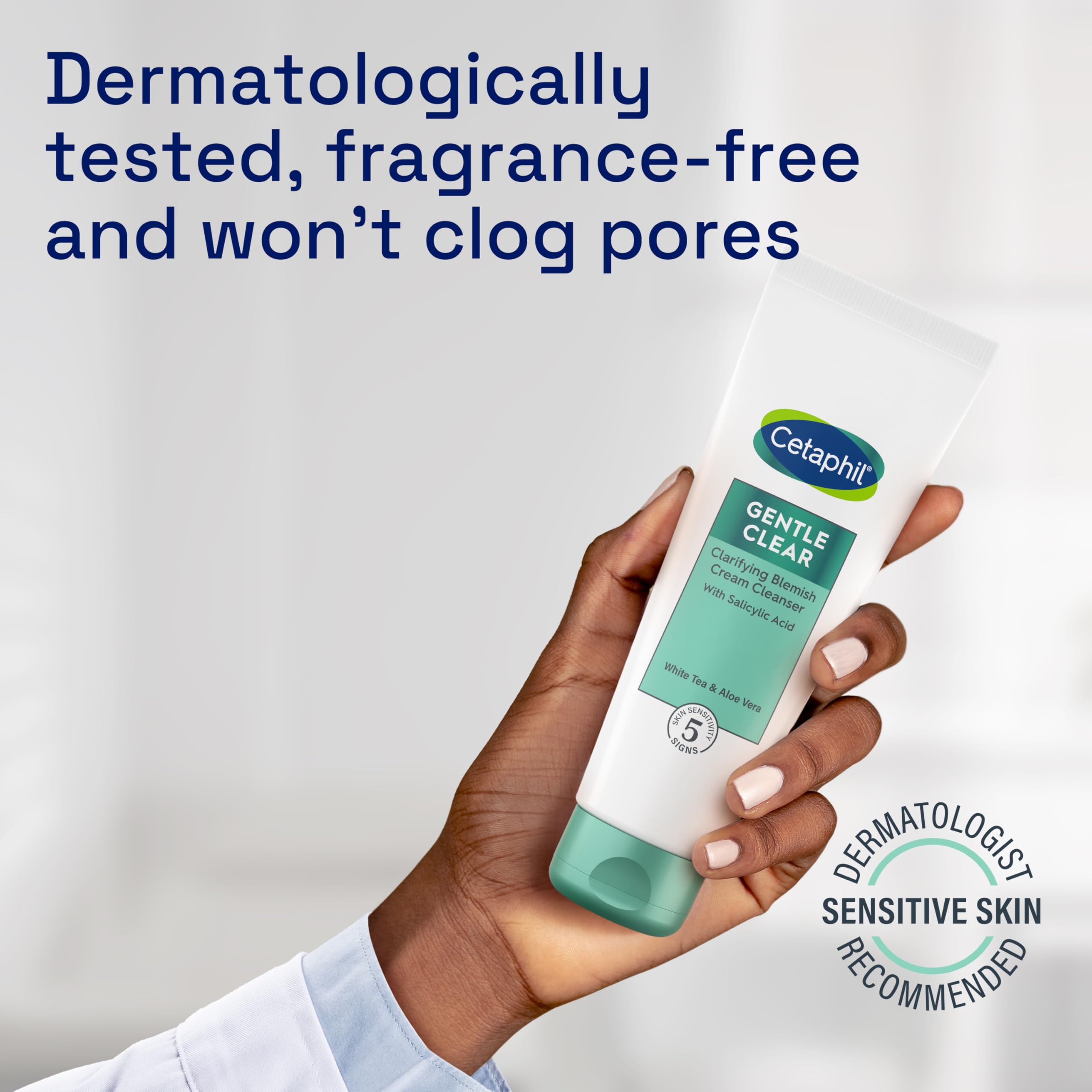 Cetaphil Gentle Clear Blemish Control 3-Step Routine Skincare Kit with Salicylic Acid 4