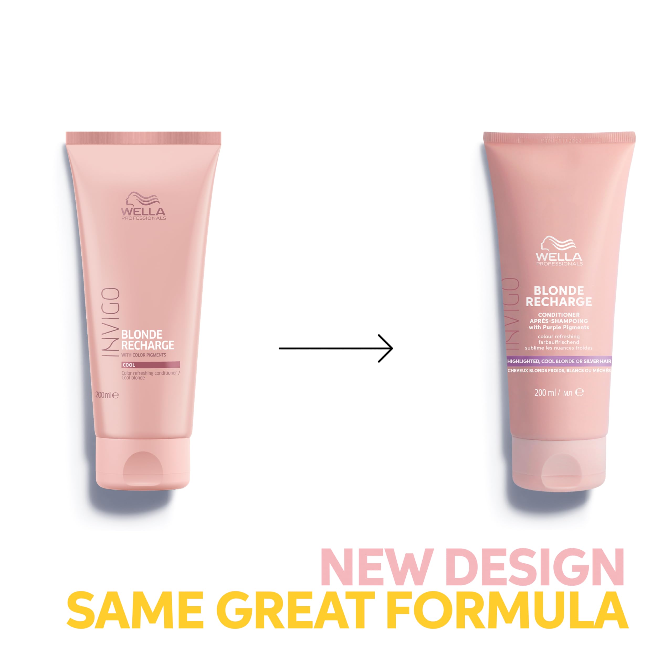 Wella Professionals Invigo Blonde Recharge Conditioner - Refresh & Maintain Blonde Tones 3