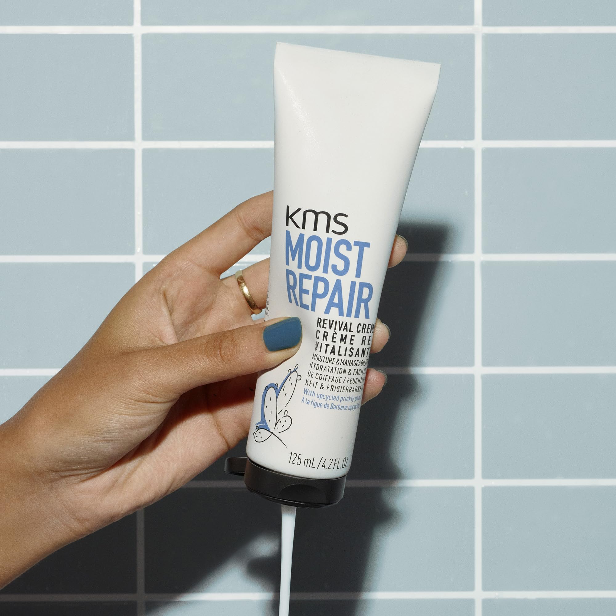 KMS MoistRepair Revival Cream, 125 ml, Neue und verbesserte Formel, Feuchtigkeit &amp; 7