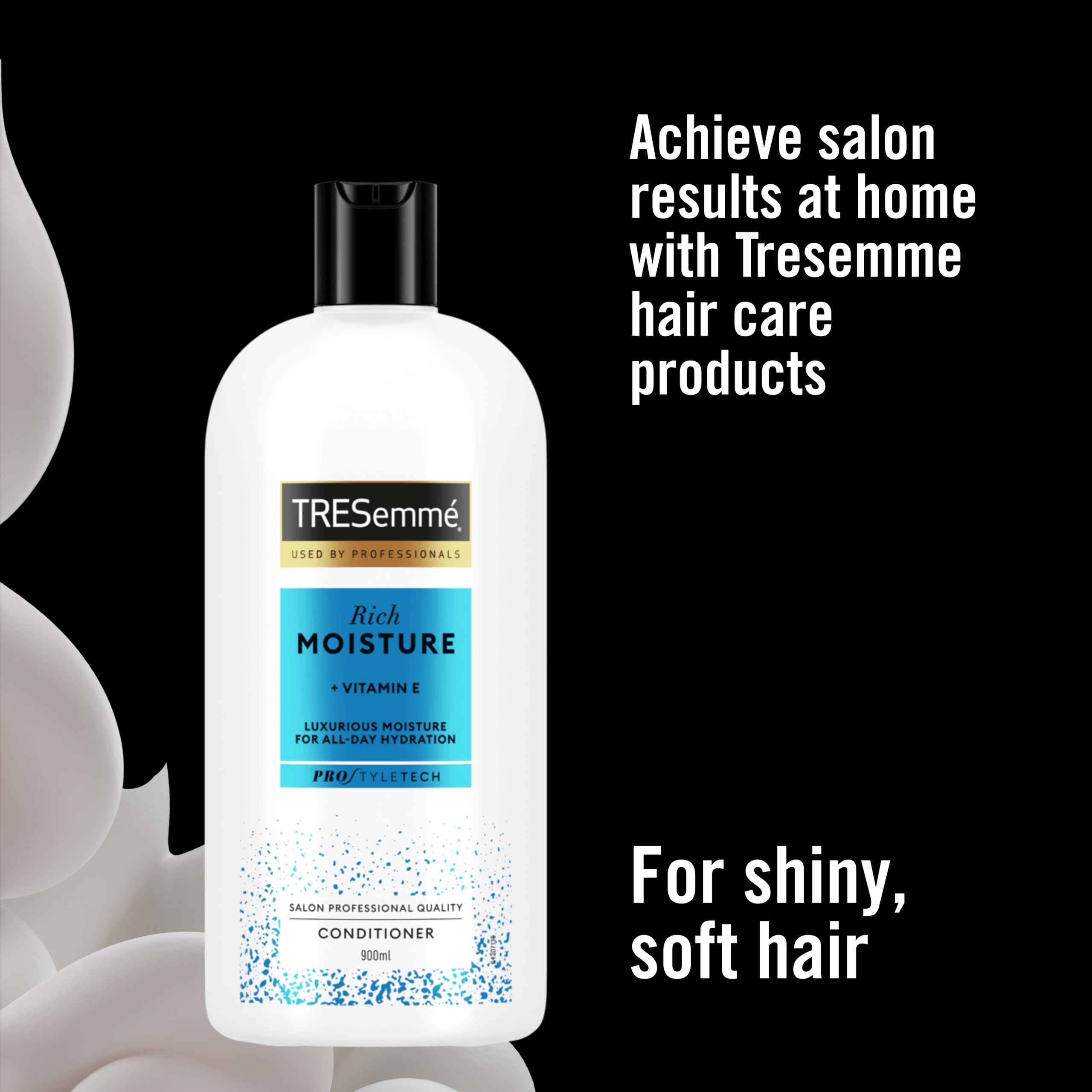 TRESemmé Moisture Rich Conditioner with Vitamin E for Dry, Damaged Hair 900g 4