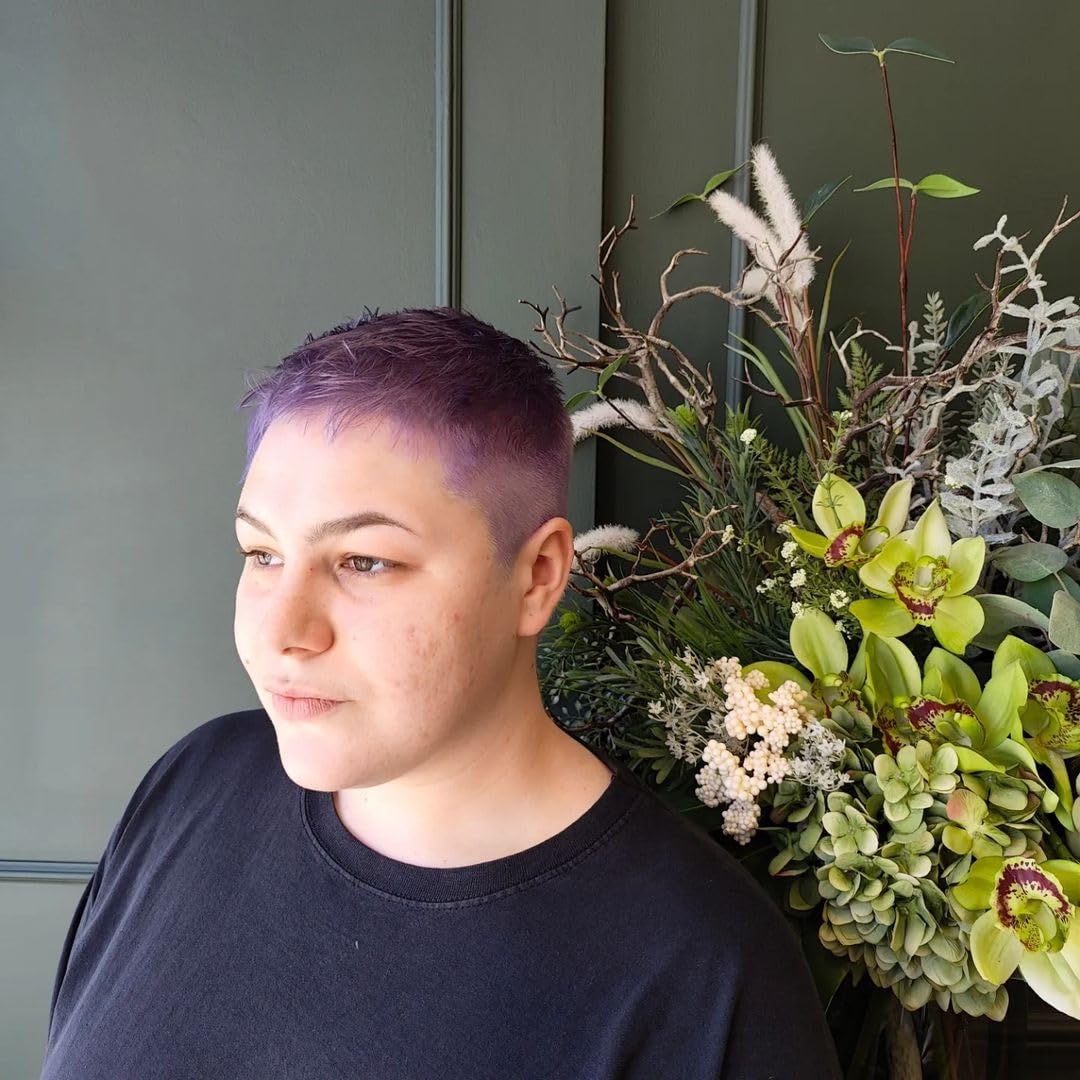 Crazy Color Lavender Semi-Permanent Hair Dye - Highly Pigmented Purple Conditioner 7