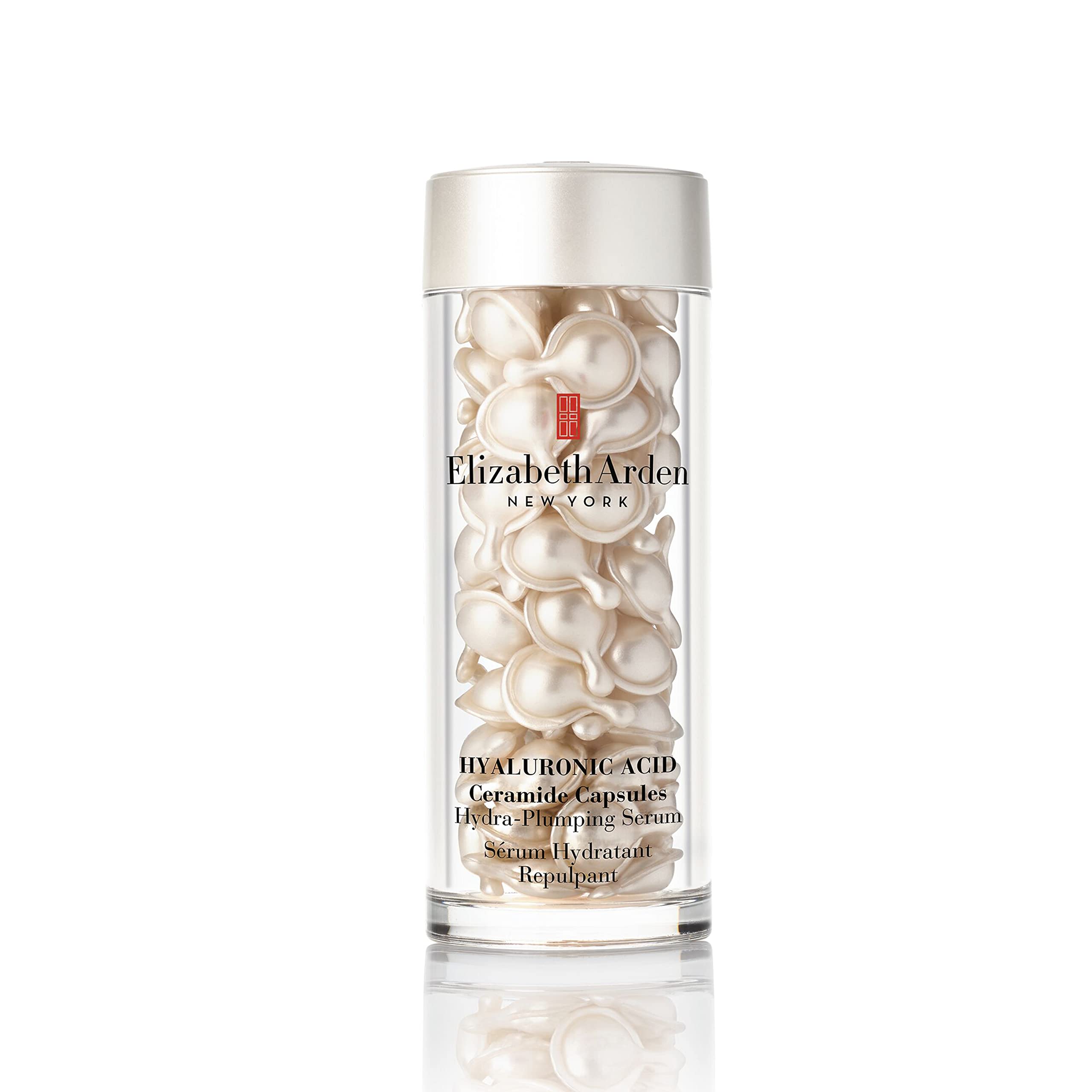 Elizabeth Arden Hyaluronic Acid Ceramide Capsules Hydra-Plumping Serum, 60 Count