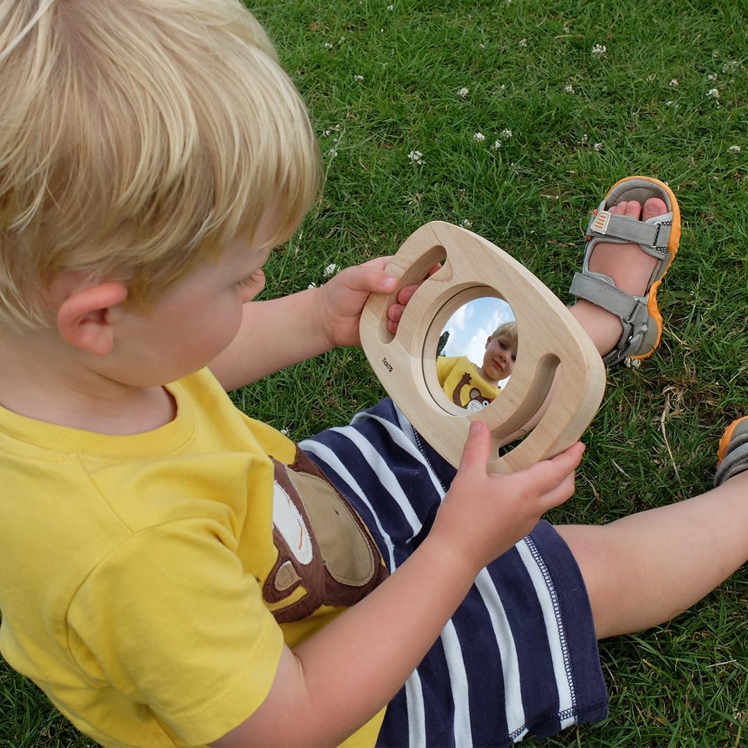 TickiT Easy Hold Plane Mirror for Toddler Visual & Sensory Development