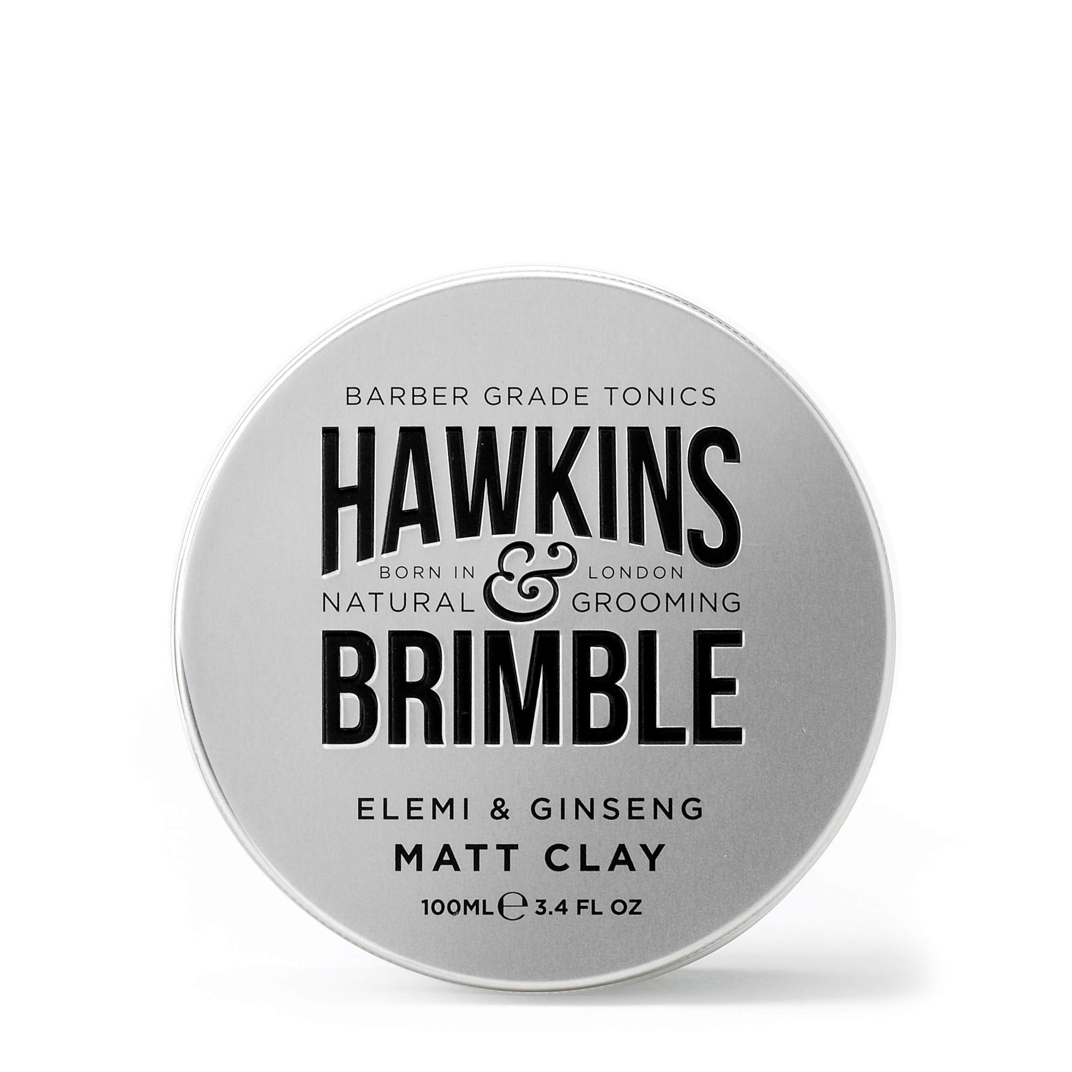 Hawkins & Brimble Matt Clay 100ml - Non Greasy Matte Hair Styling for Men with Elemi & Ginseng Scent 4