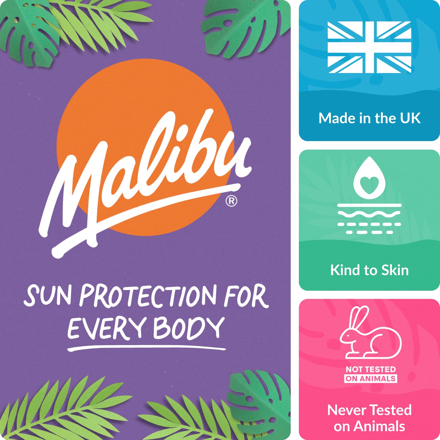 Malibu Sun SPF 30 Lip Care Balm Multipack - Watermelon, Mint & Vanilla Flavors (3 x 4g) 5