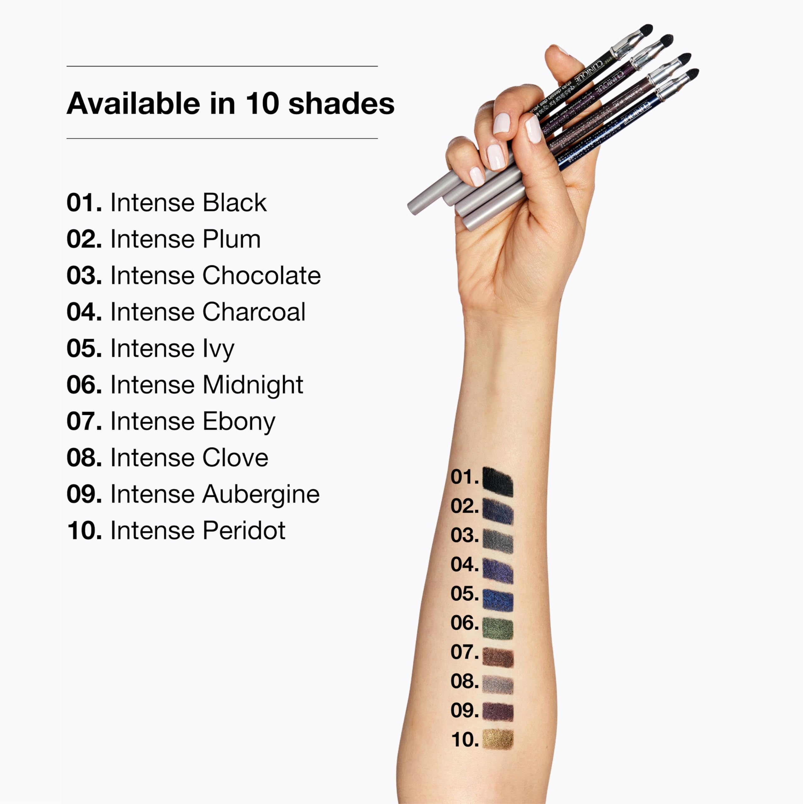 Clinique Quickliner For Eyes Intense - Water Resistant, Smudge Resistant Eyeliner 4