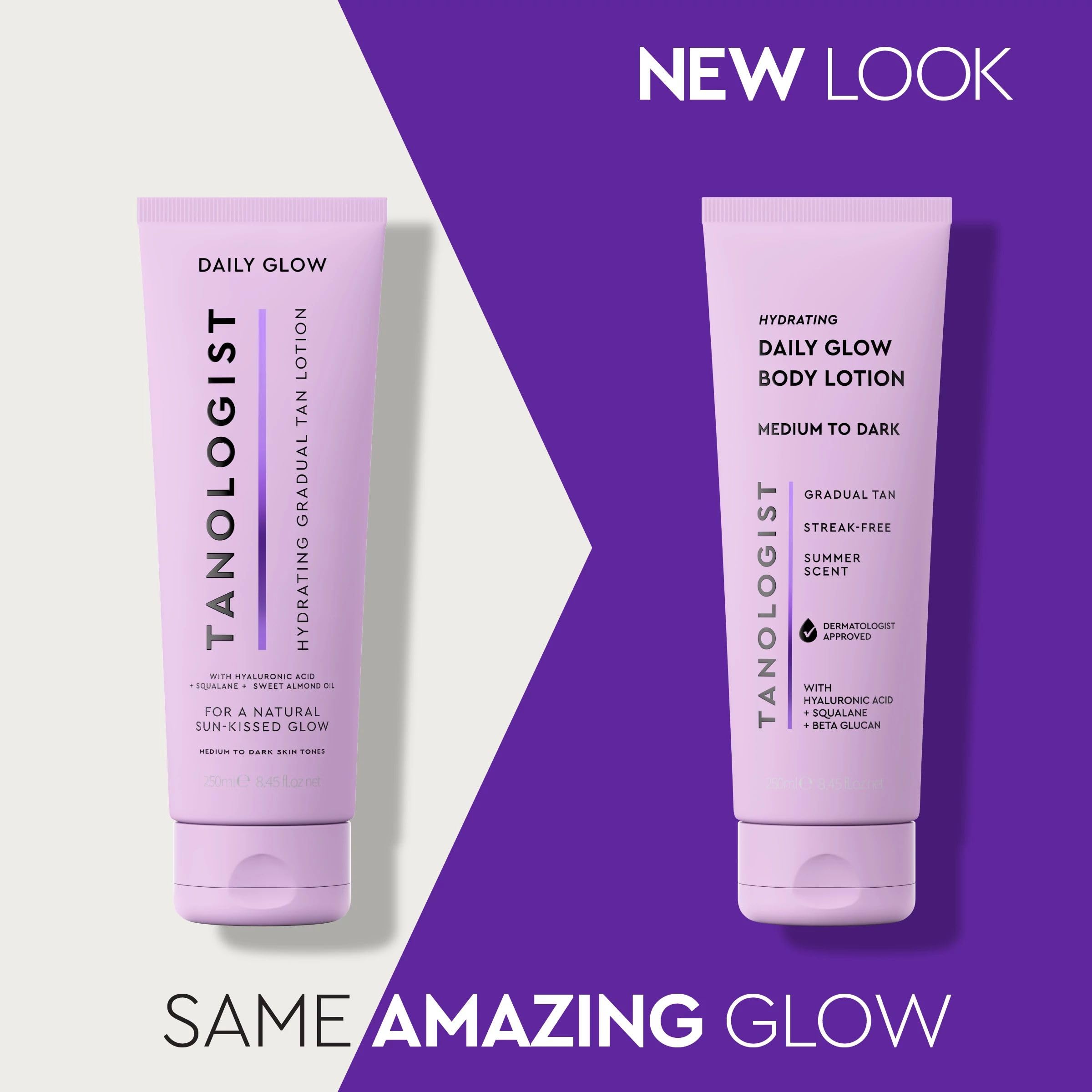 Tanologist Hydrating Daily Glow Gradual Self-Tanning Lotion, Medium - Dark 7