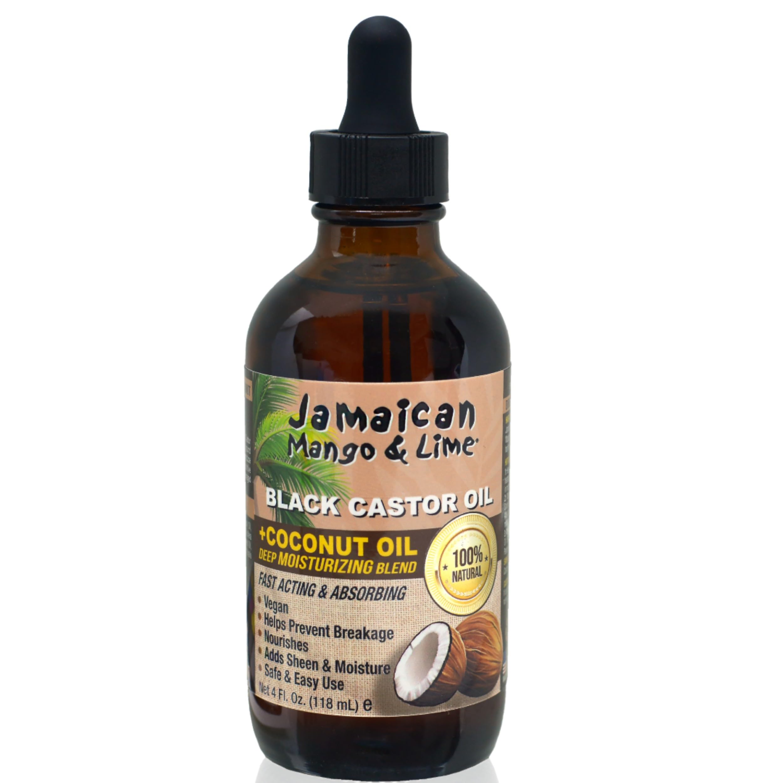 Jamaican Mango & Lime Black Castor Oil with Coconut Oil - 118 ml
