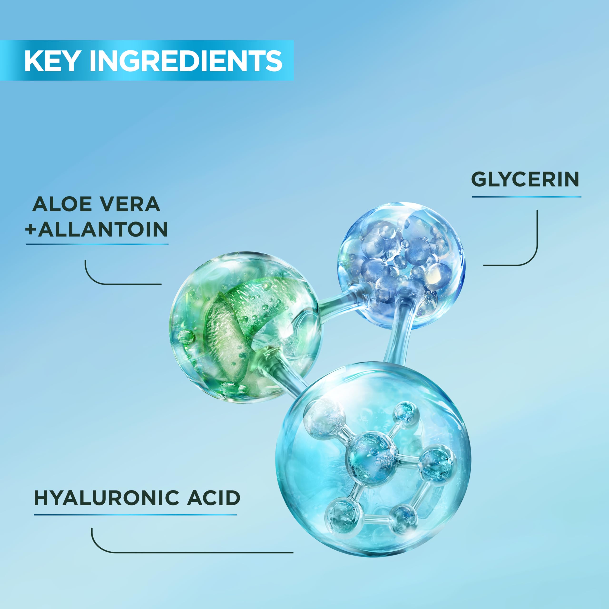 Garnier Hyaluron Barrier Repair Water Gel with Aloe Vera & Hyaluronic Acid for 48H Hydration 3