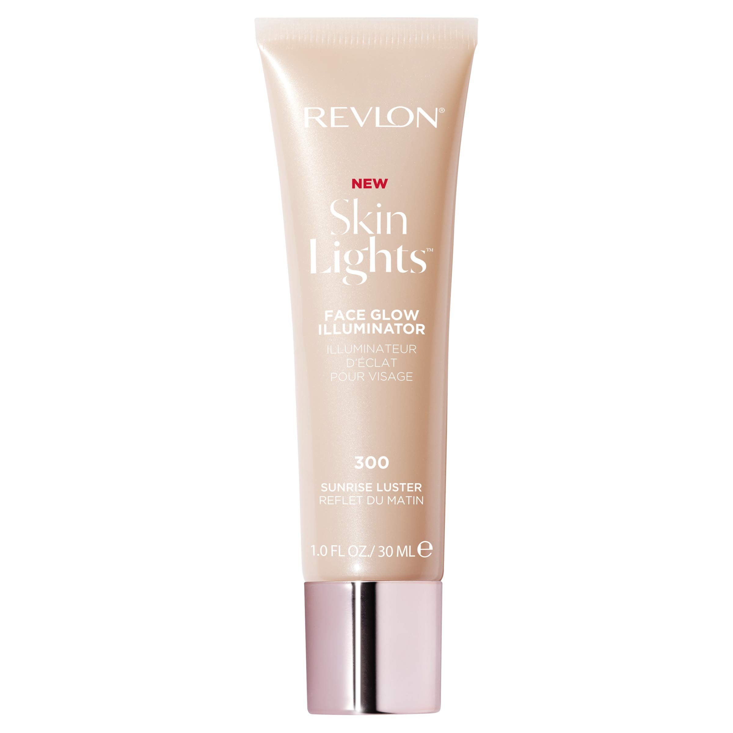 Revlon SkinLights Face Glow Illuminator, Sunrise Luster - 3-in-1 Primer, Highlighter, Glow Booster