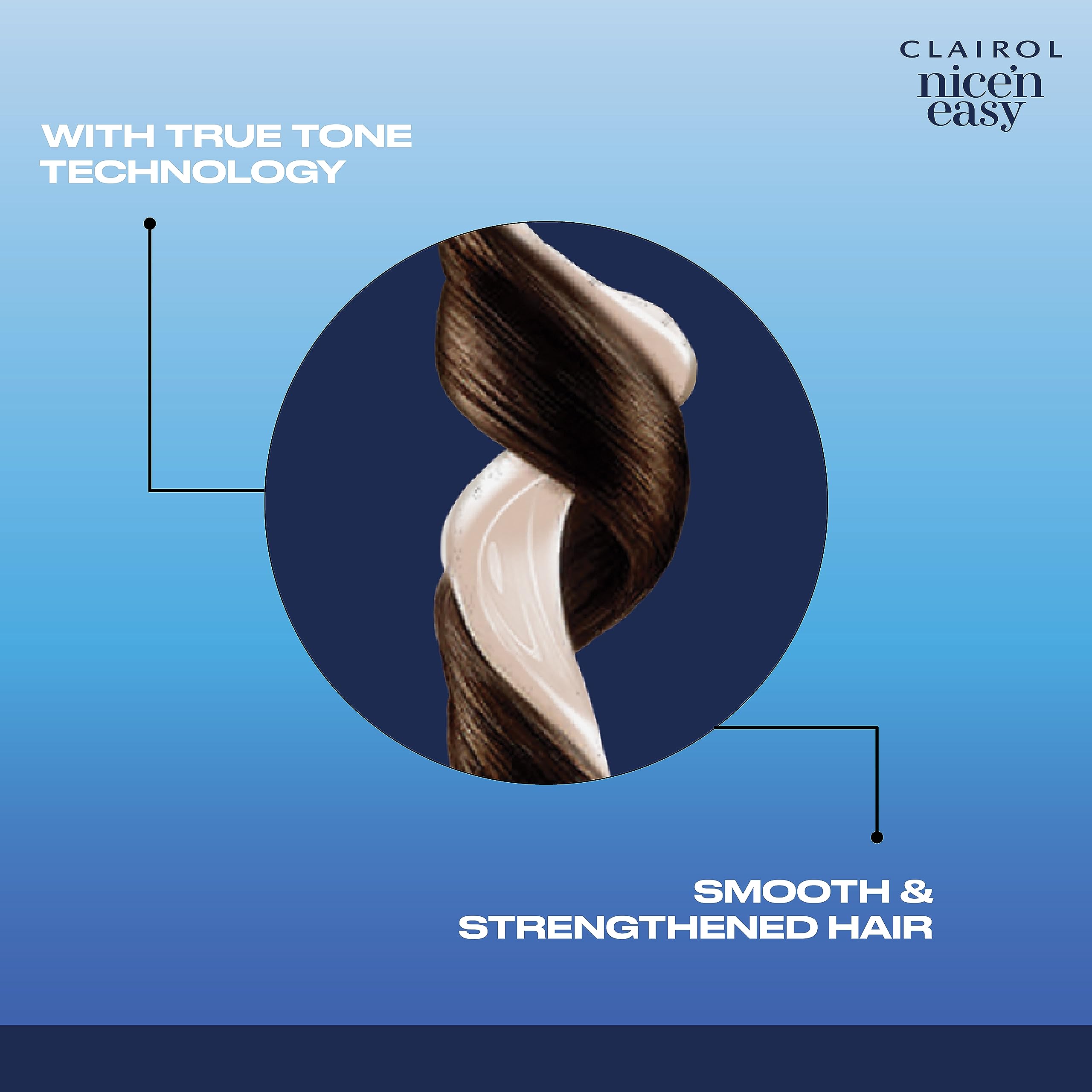 Clairol Nice'n Easy Crème Oil Infused Permanent Hair Dye for Natural Looking Color 7