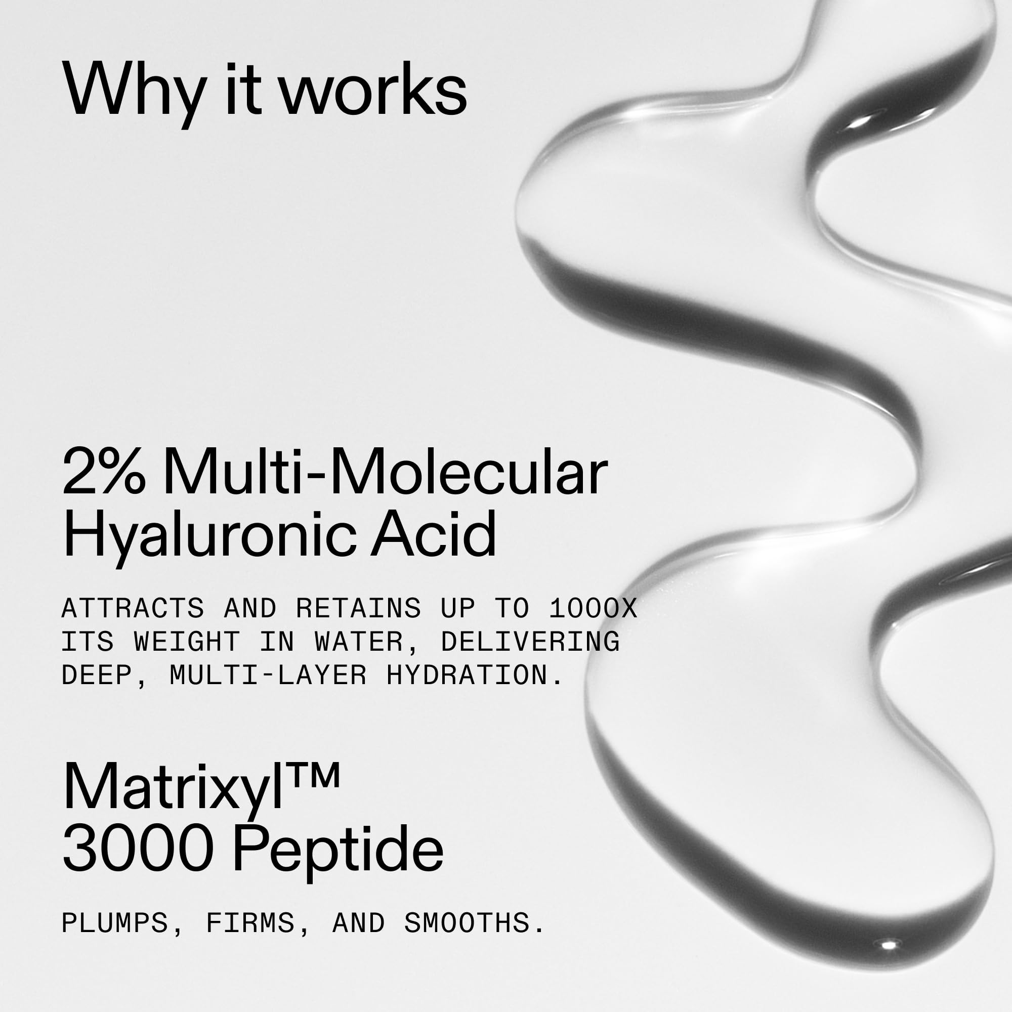 The INKEY List 2% Hyaluronic Acid Face Serum 60ml for Instant & Lasting Hydration 5