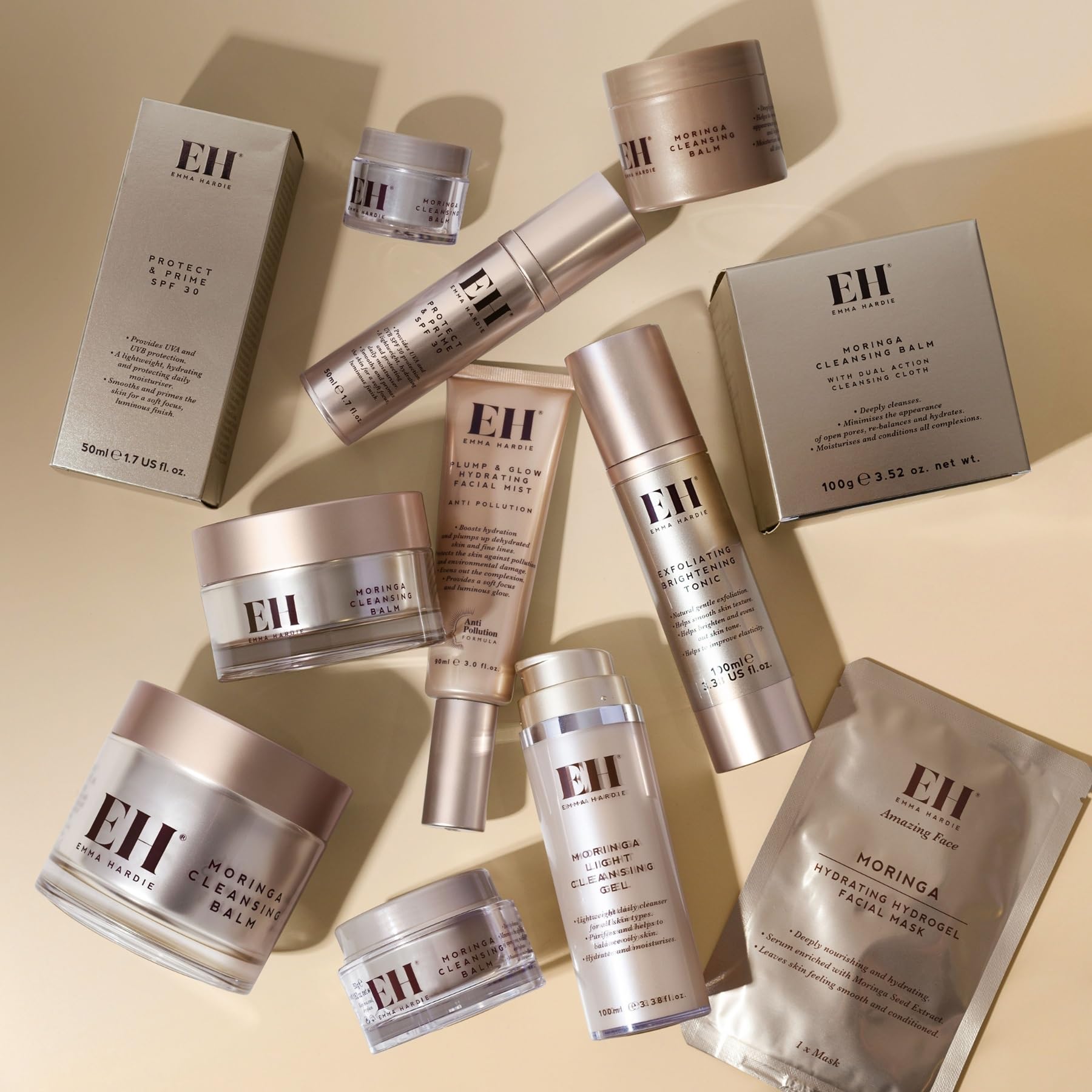 Emma Hardie 15ml Travel Size Moringa Cleansing Balm - Waterproof Makeup Remover 5