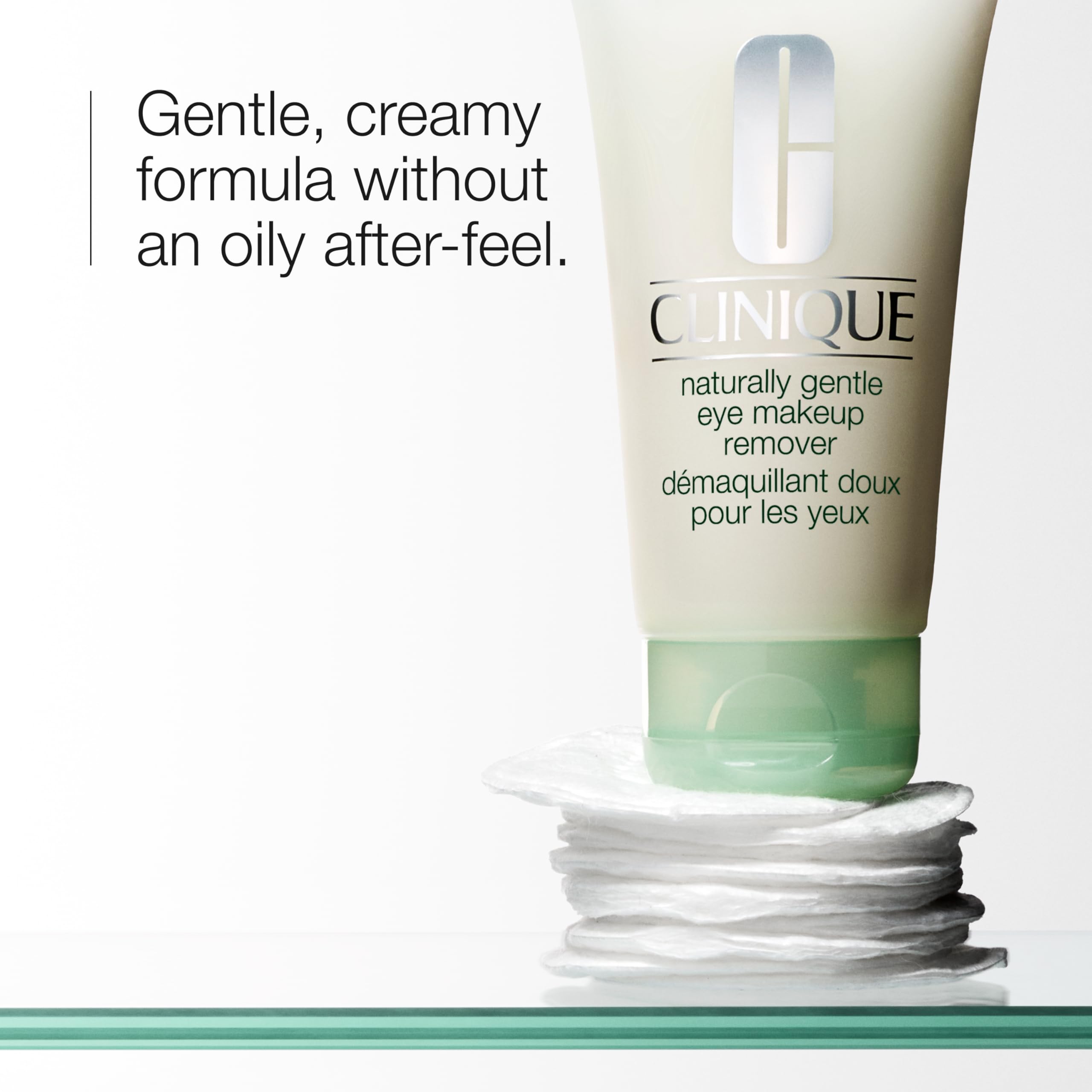 Clinique Naturally Gentle Eye Makeup Remover for Sensitive Eyes, 75ml