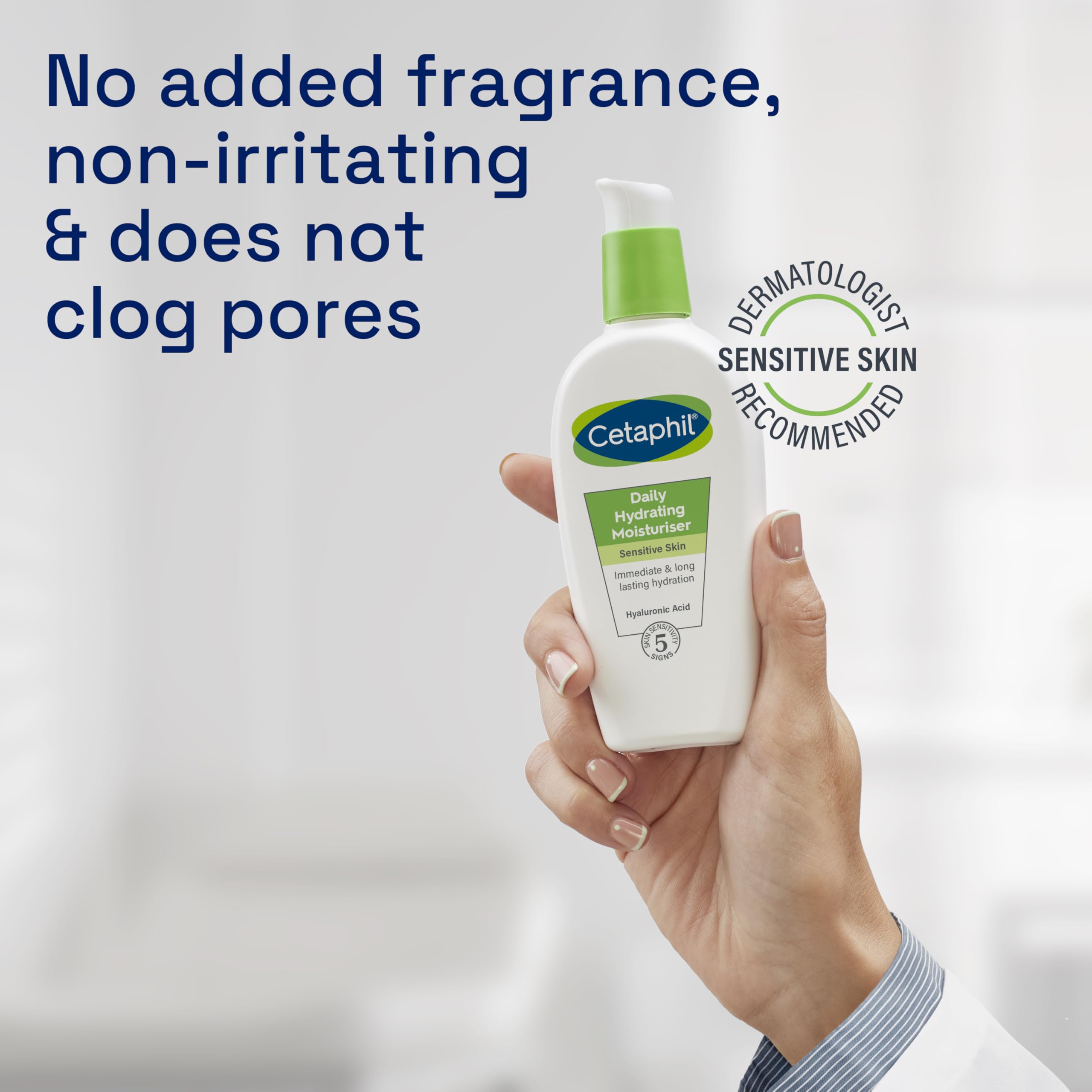 Cetaphil Daily Hydrating Face Moisturiser (88ml) for Sensitive Skin 5