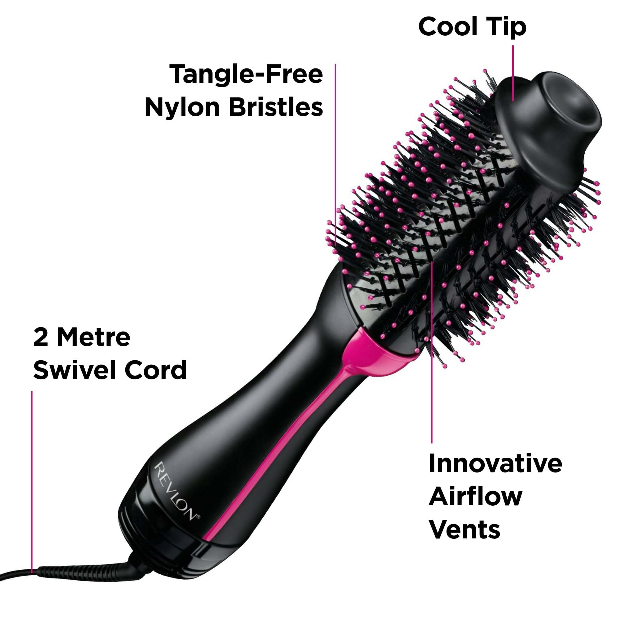 Revlon Salon One-Step Hair Dryer & Volumiser with Sectioning Comb 7
