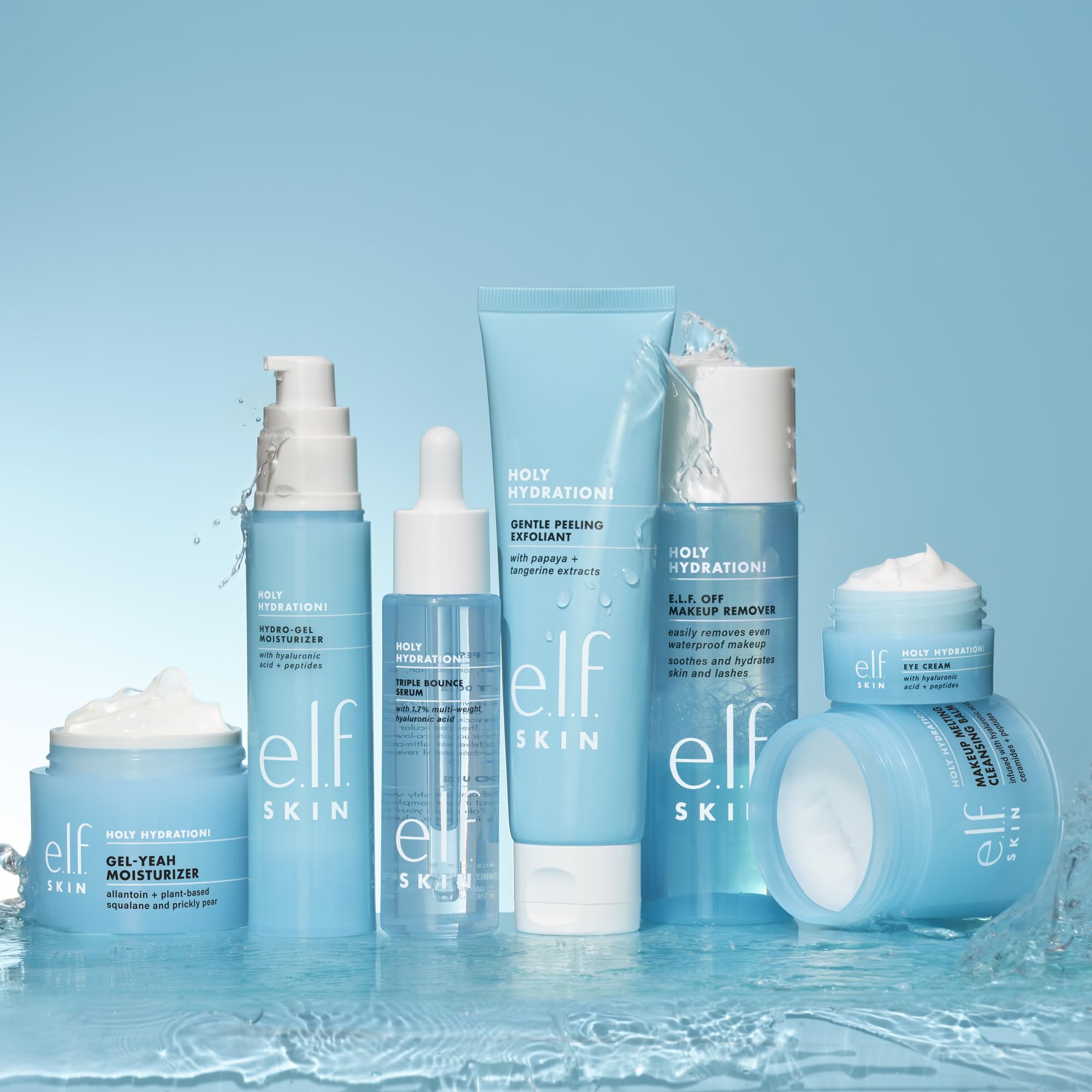 e.l.f. SKIN Holy Hydration! Hydro-Gel Moisturiser with Hyaluronic Acid and Peptides 3