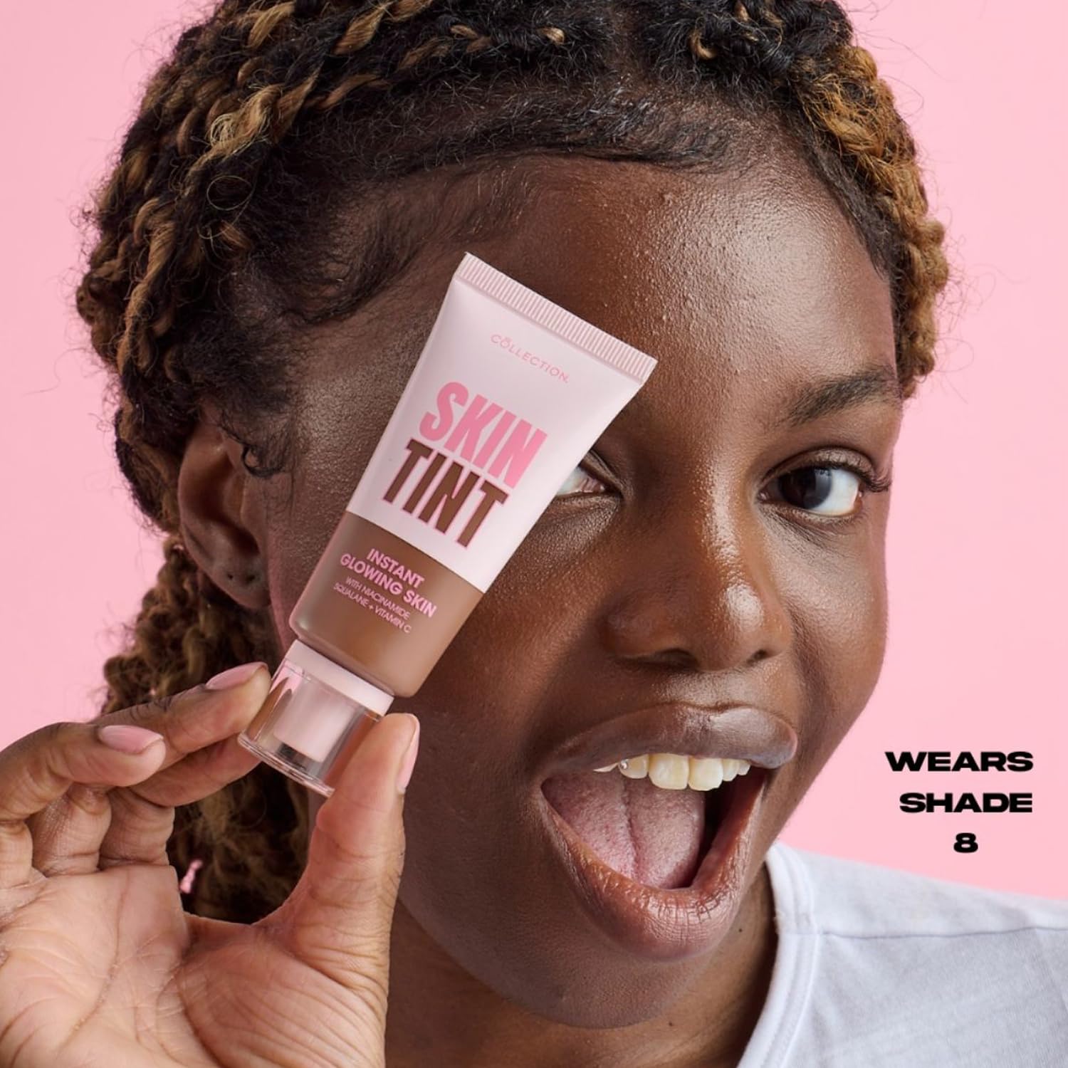 Collection Skin Tint Makeup mit Squalan, Glycerin und Vitamin C für einen strahlenden Teint 4