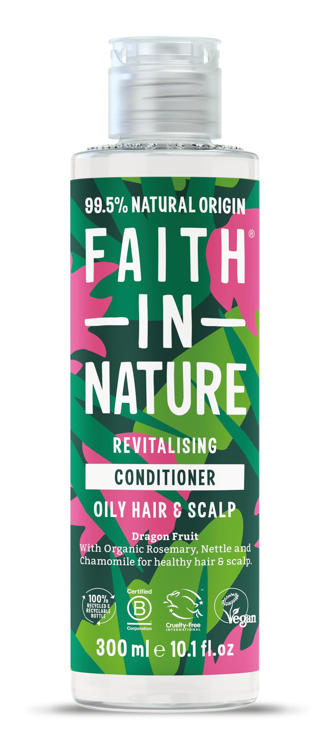 Faith In Nature Dragon Fruit Conditioner 300ml - Revitalising, Vegan & Cruelty Free 1